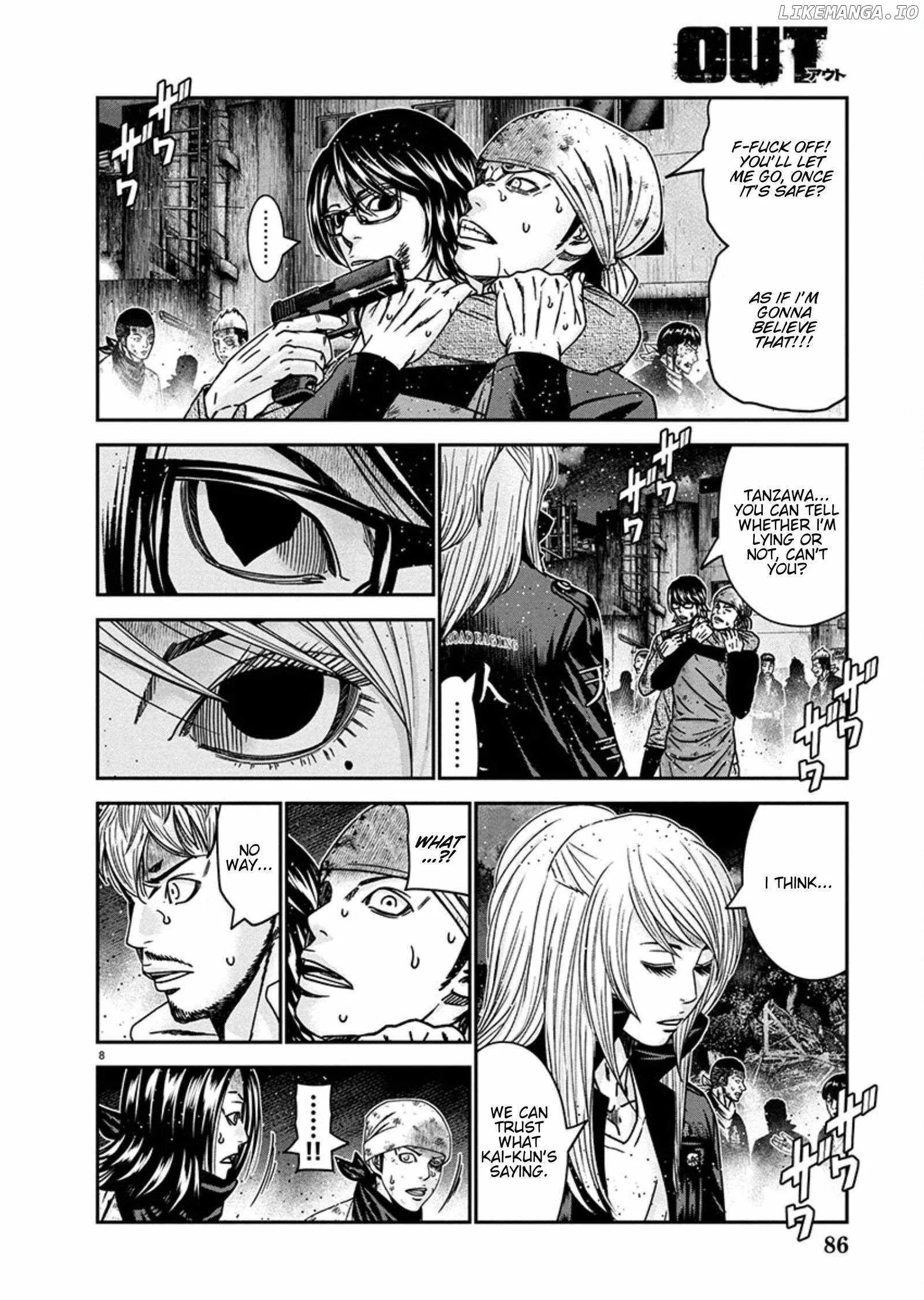 Out (Makoto Mizuta) Chapter 257 page 8