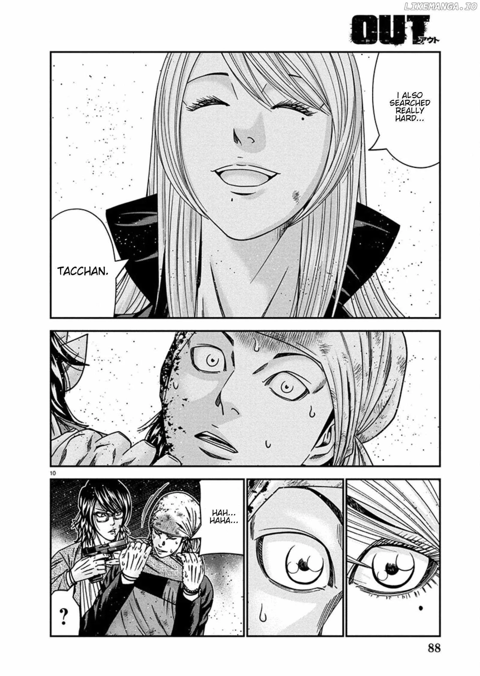 Out (Makoto Mizuta) Chapter 257 page 10
