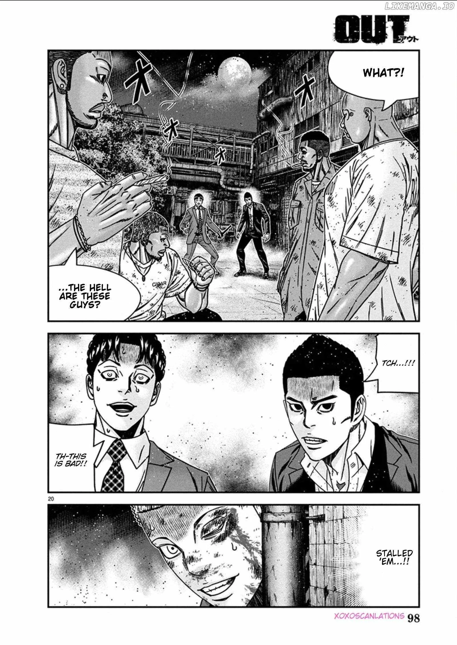 Out (Makoto Mizuta) Chapter 257 page 20