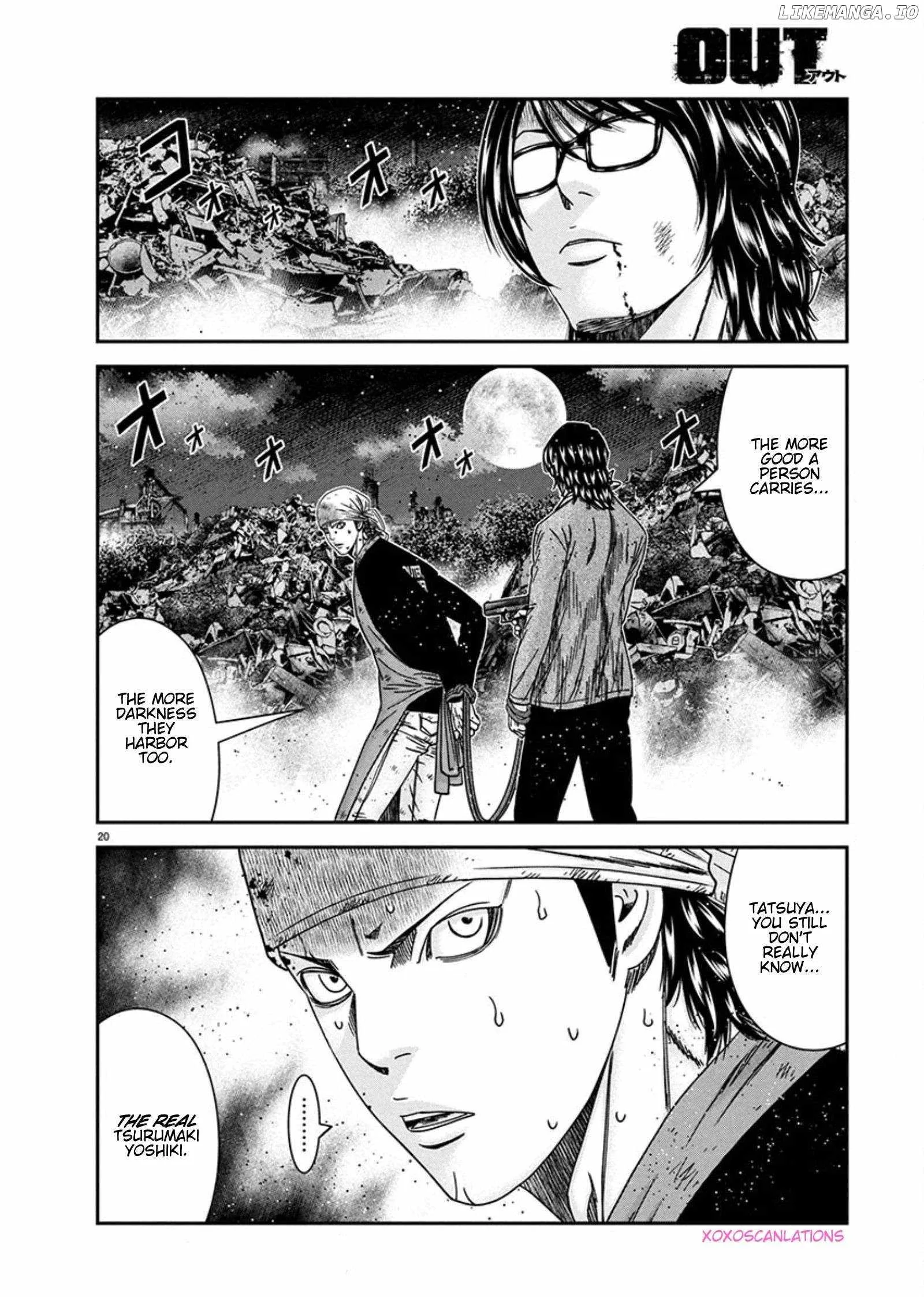Out (Makoto Mizuta) Chapter 259 page 20