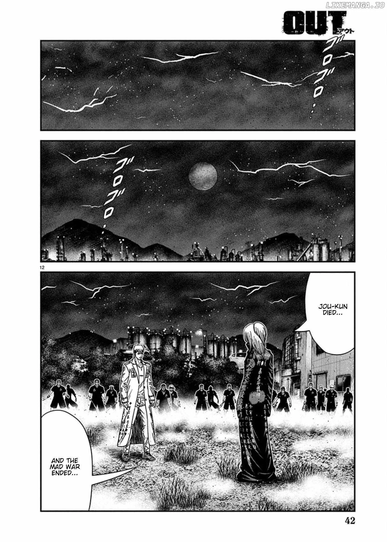 Out (Makoto Mizuta) Chapter 261 page 12