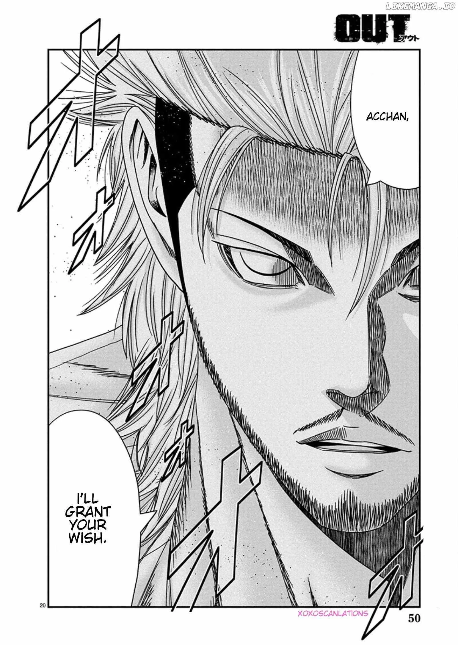 Out (Makoto Mizuta) Chapter 261 page 20