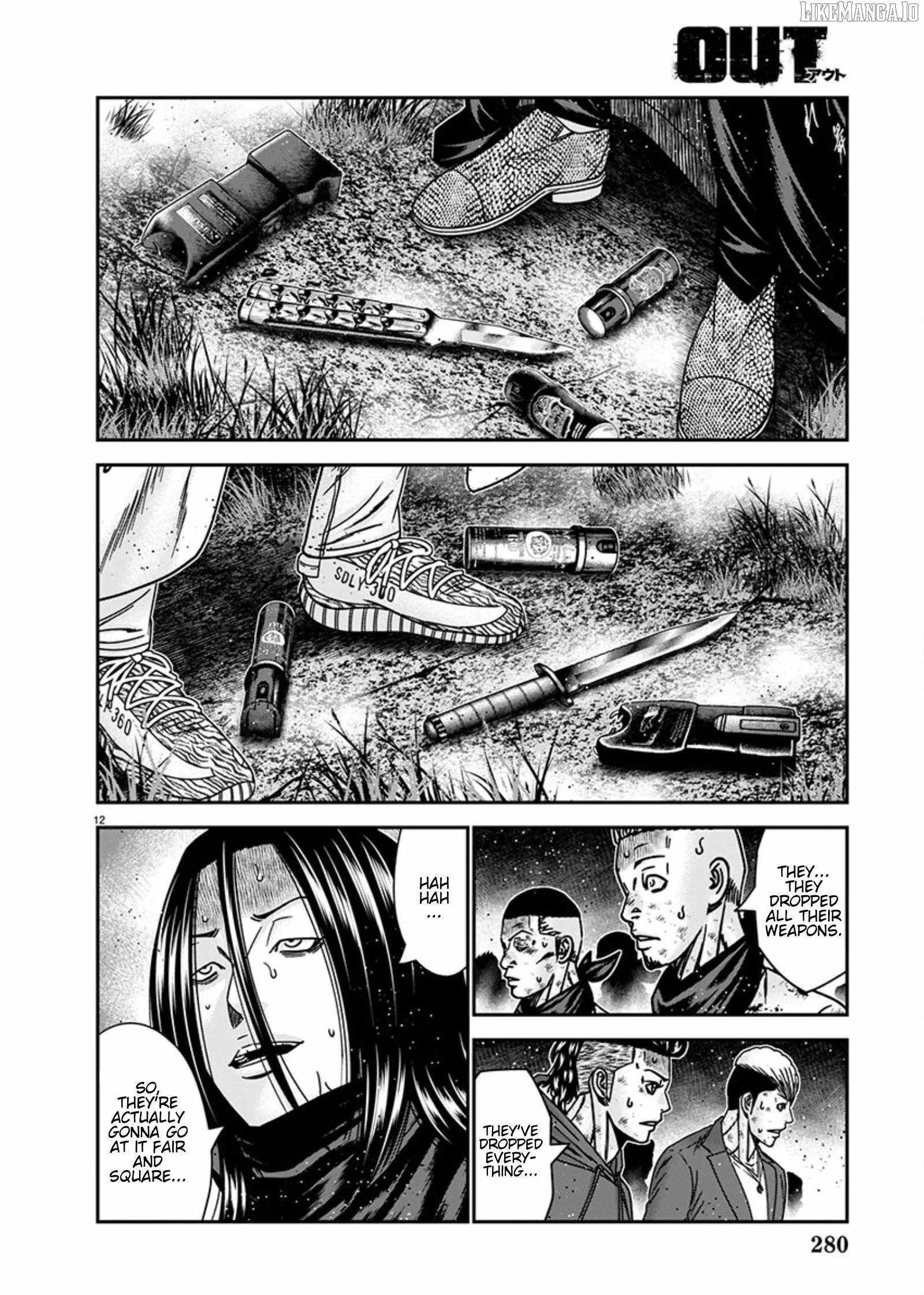 Out (Makoto Mizuta) Chapter 262 page 11