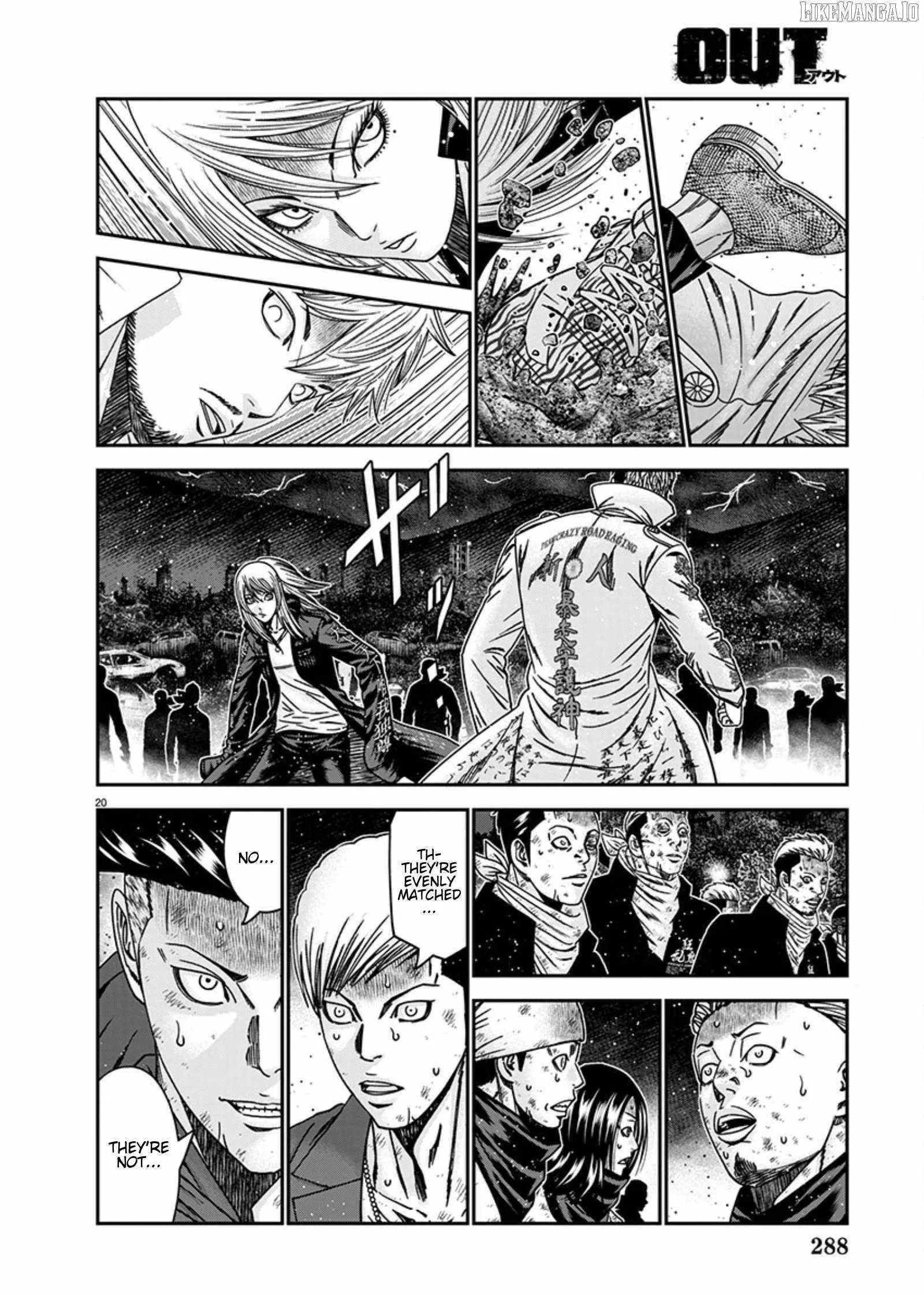 Out (Makoto Mizuta) Chapter 262 page 17