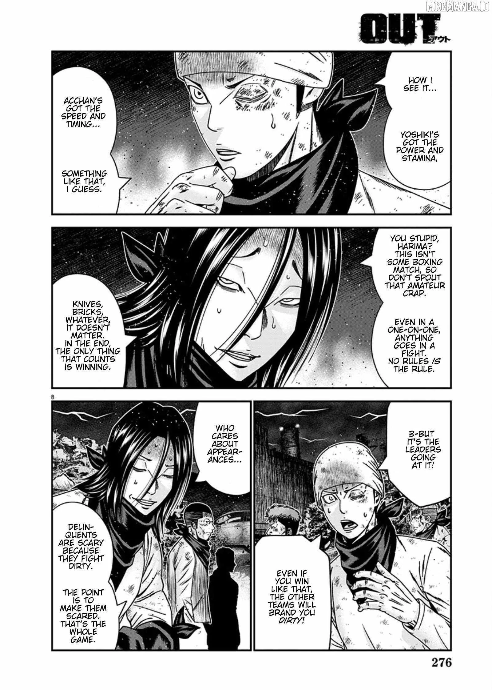 Out (Makoto Mizuta) Chapter 262 page 7