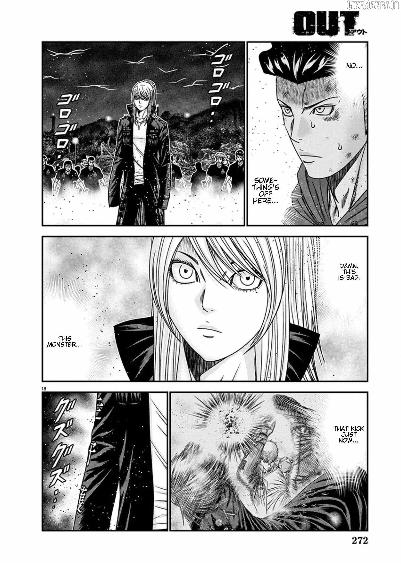 Out (Makoto Mizuta) Chapter 263 page 17