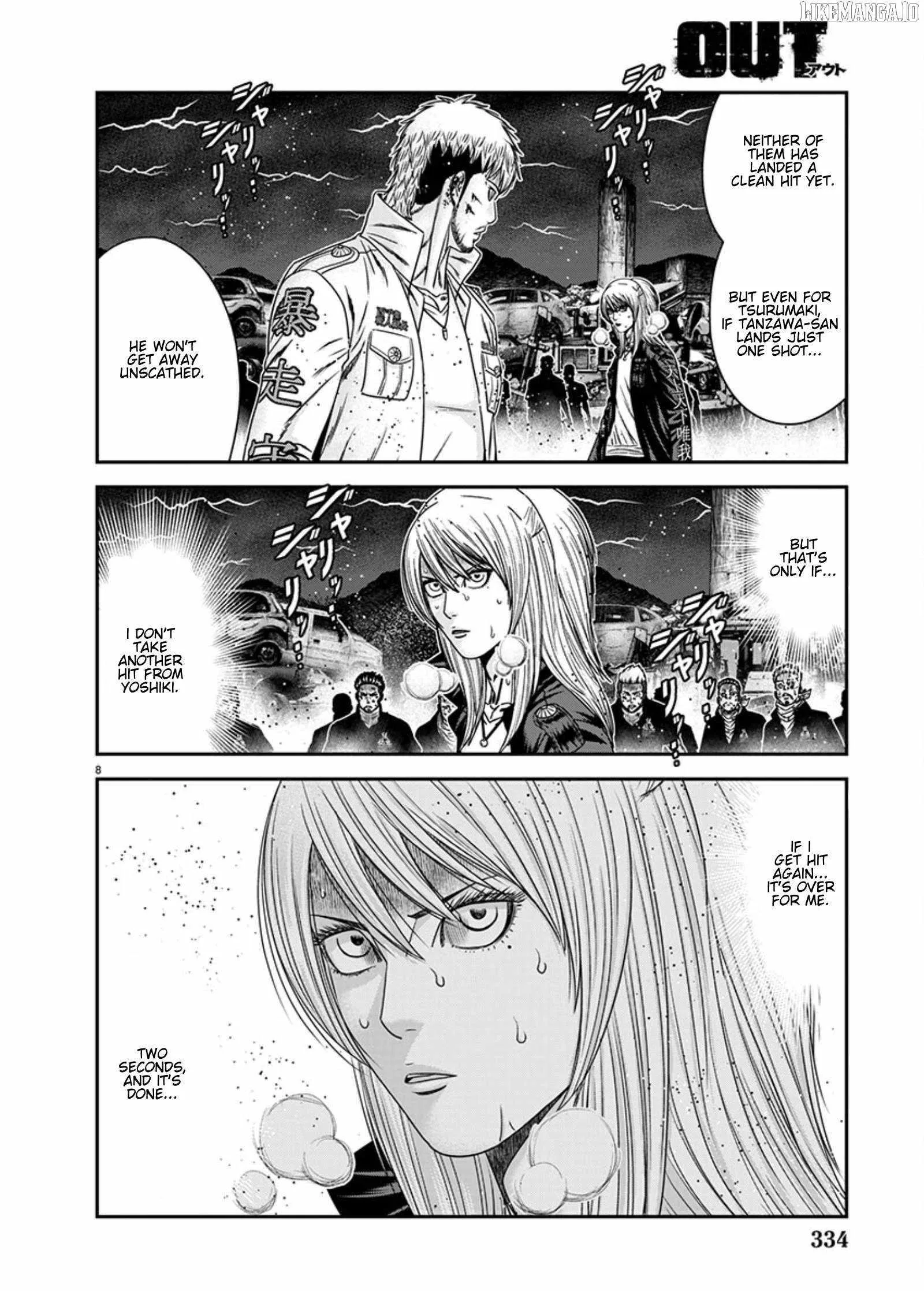 Out (Makoto Mizuta) Chapter 264 page 8