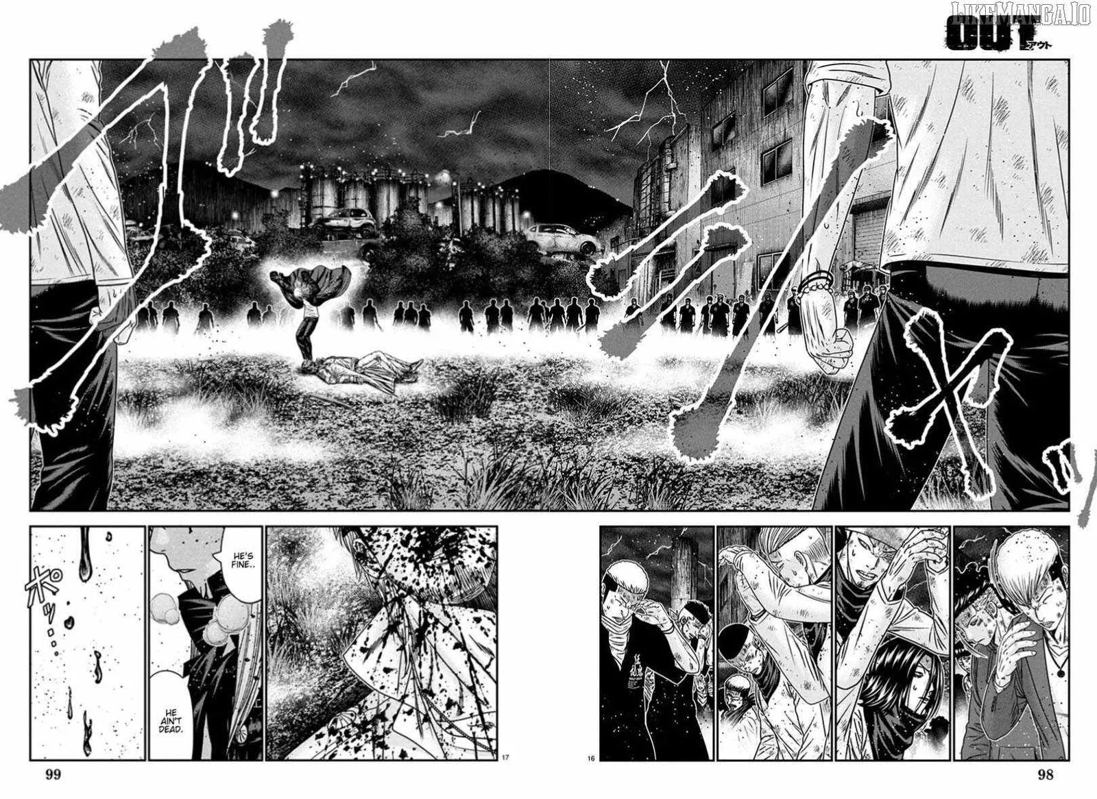 Out (Makoto Mizuta) Chapter 265 page 13