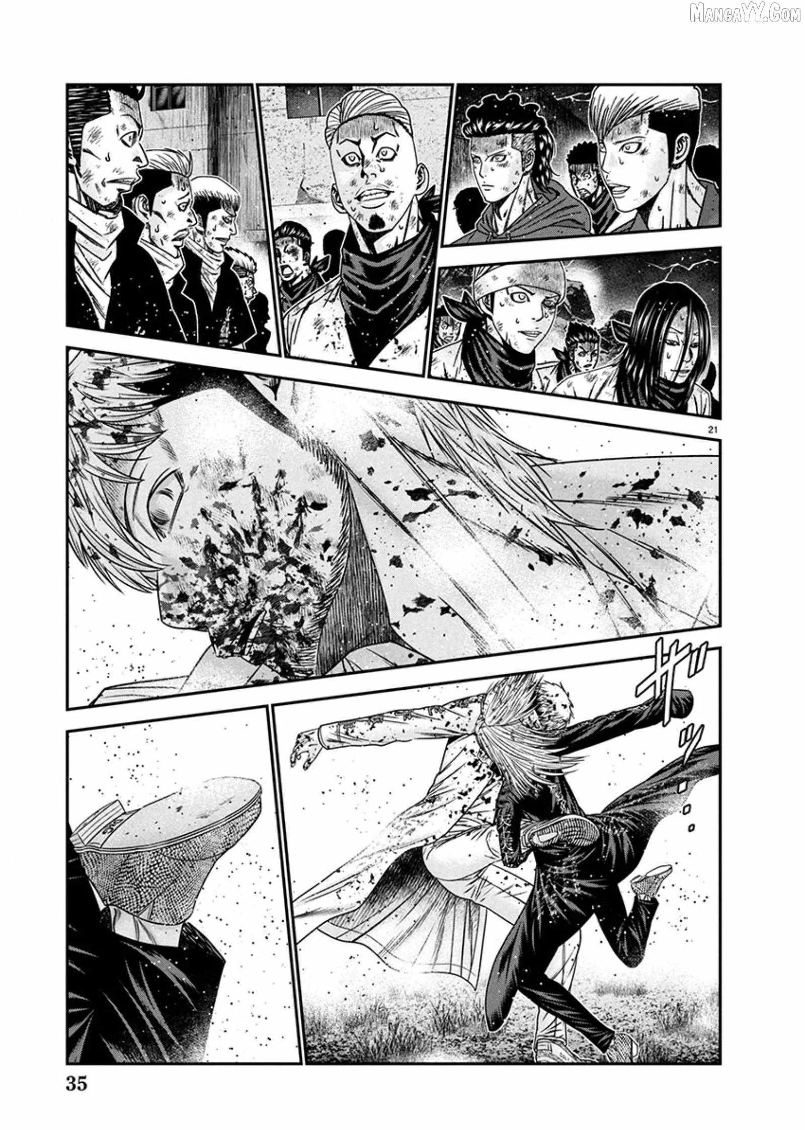 Out (Makoto Mizuta) Chapter 266 page 21