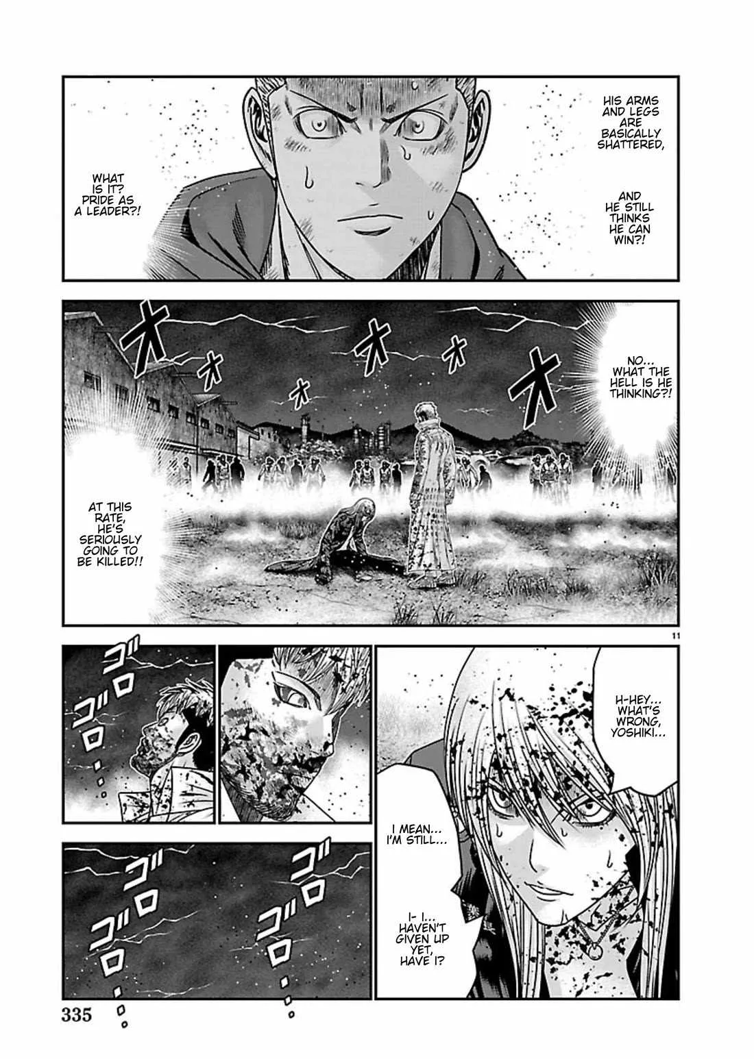 Out (Makoto Mizuta) Chapter 268 page 10