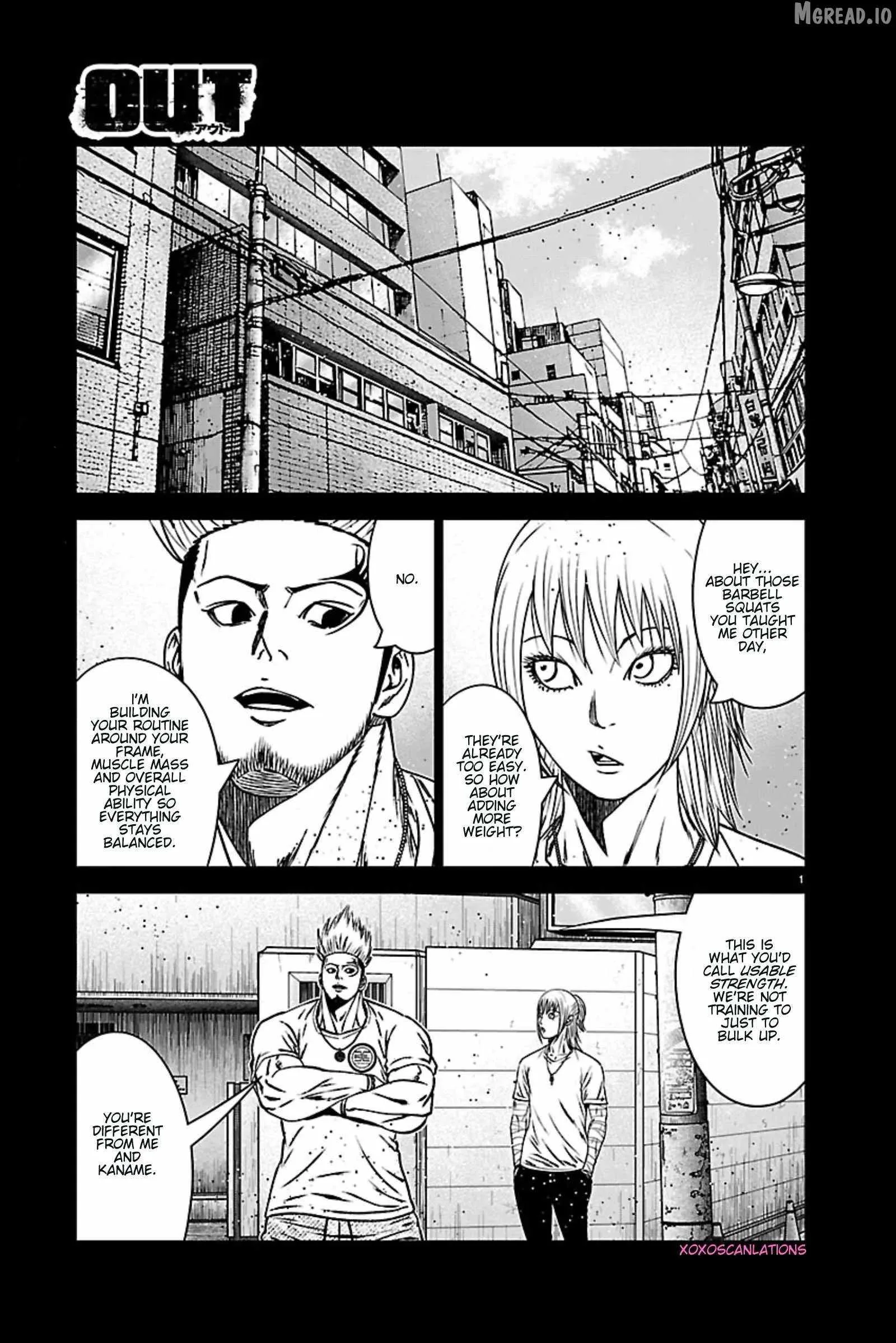 Out (Makoto Mizuta) Chapter 270 page 1