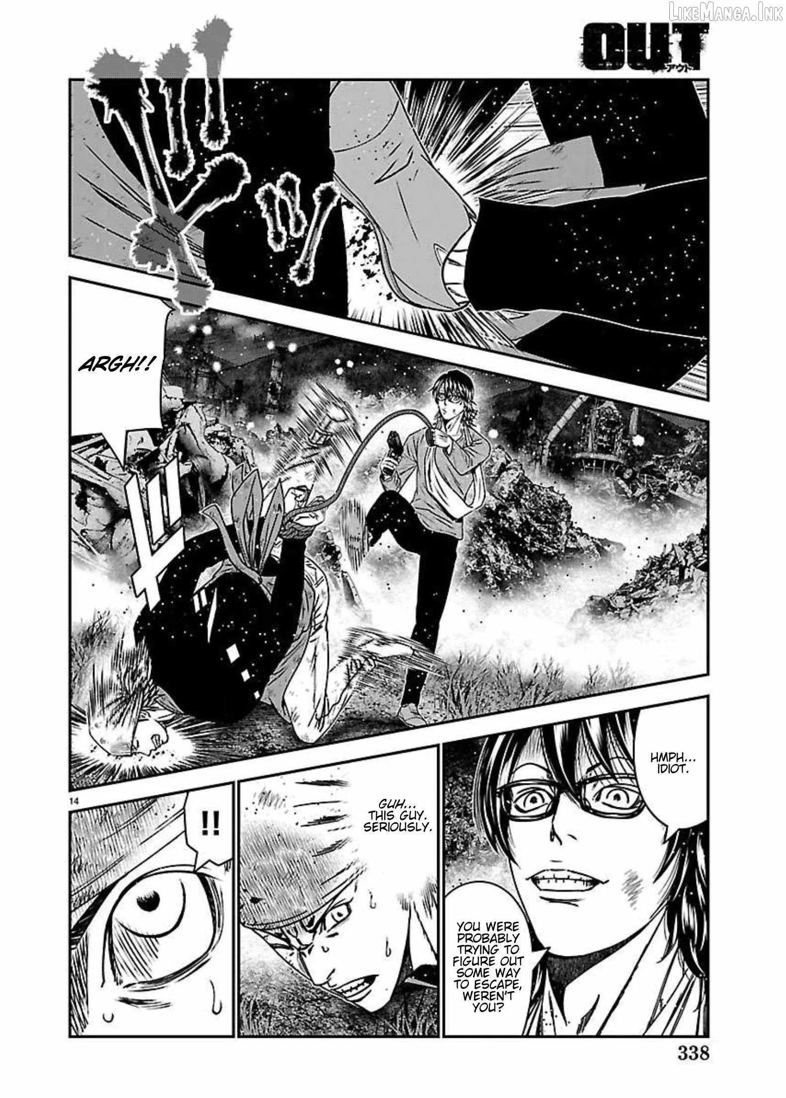 Out (Makoto Mizuta) Chapter 273 page 12