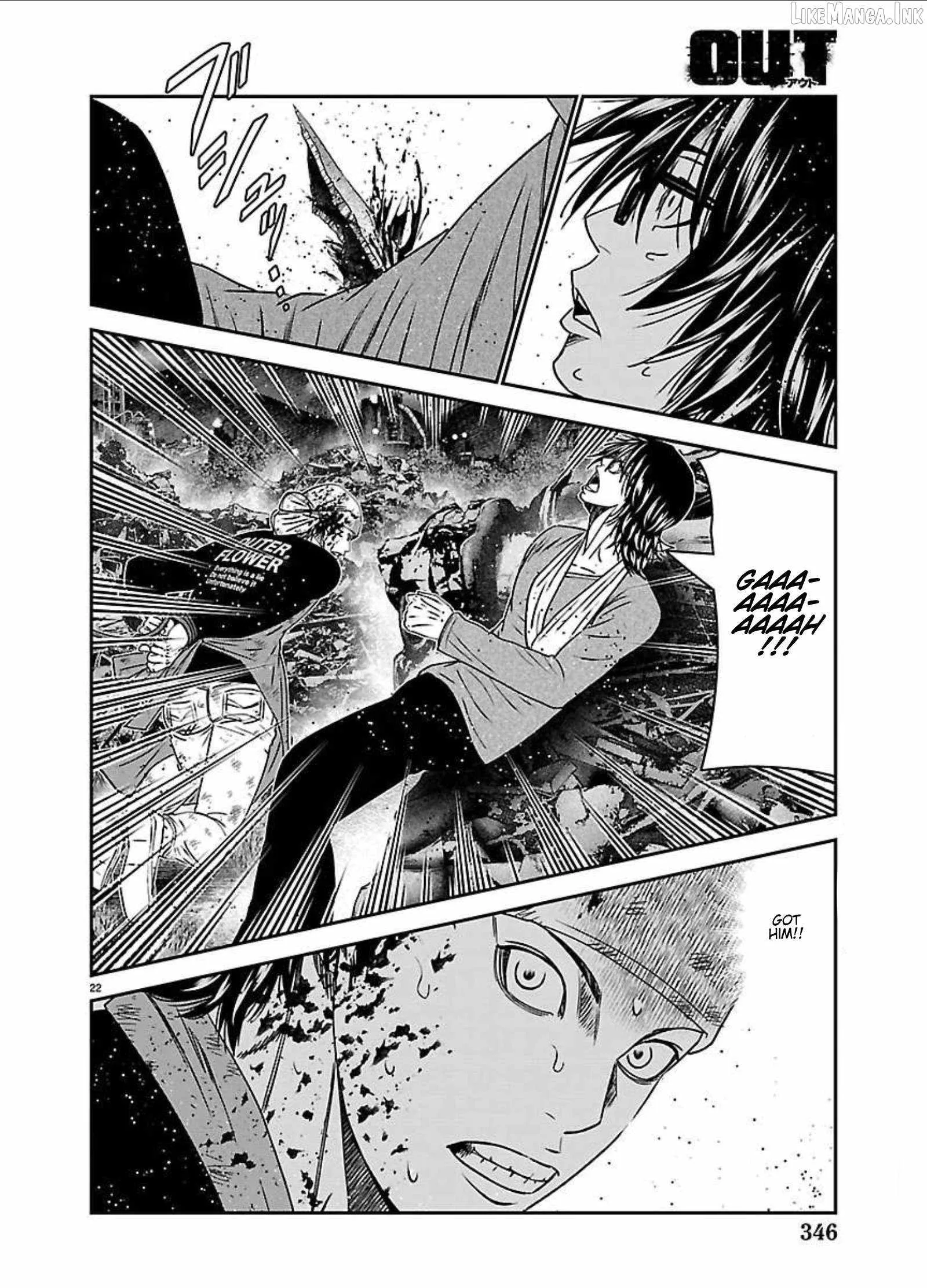 Out (Makoto Mizuta) Chapter 273 page 20