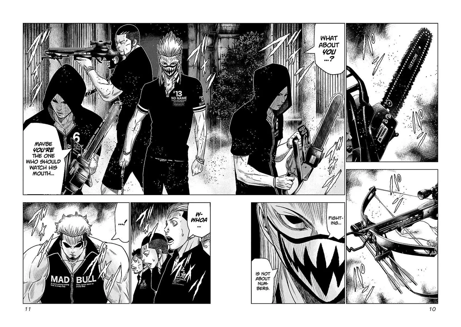 Out (Makoto Mizuta) Chapter 65 page 11