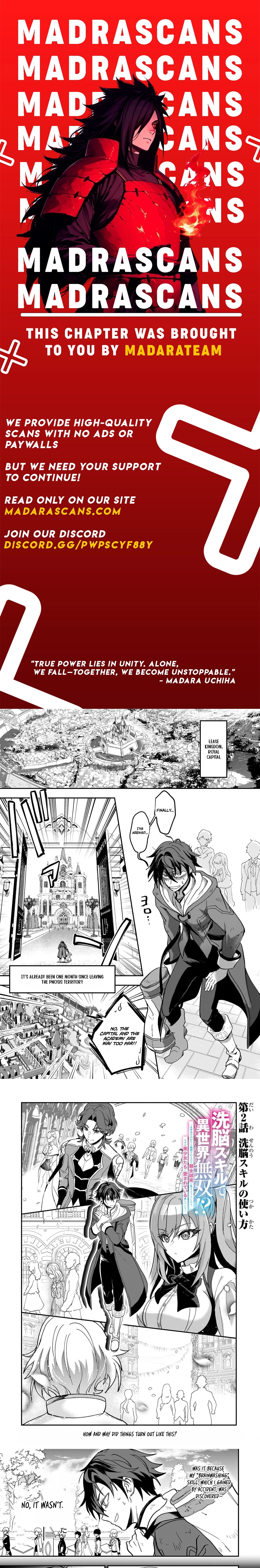 Overpowered in Another World with a Brainwashing Skill?! ~ I'll Be Executed if I'm Found Out, So I Tried to Live an Honest Life... But Now I'm Surrounded by Beautiful Girls?! ~ Chapter 2 page 1