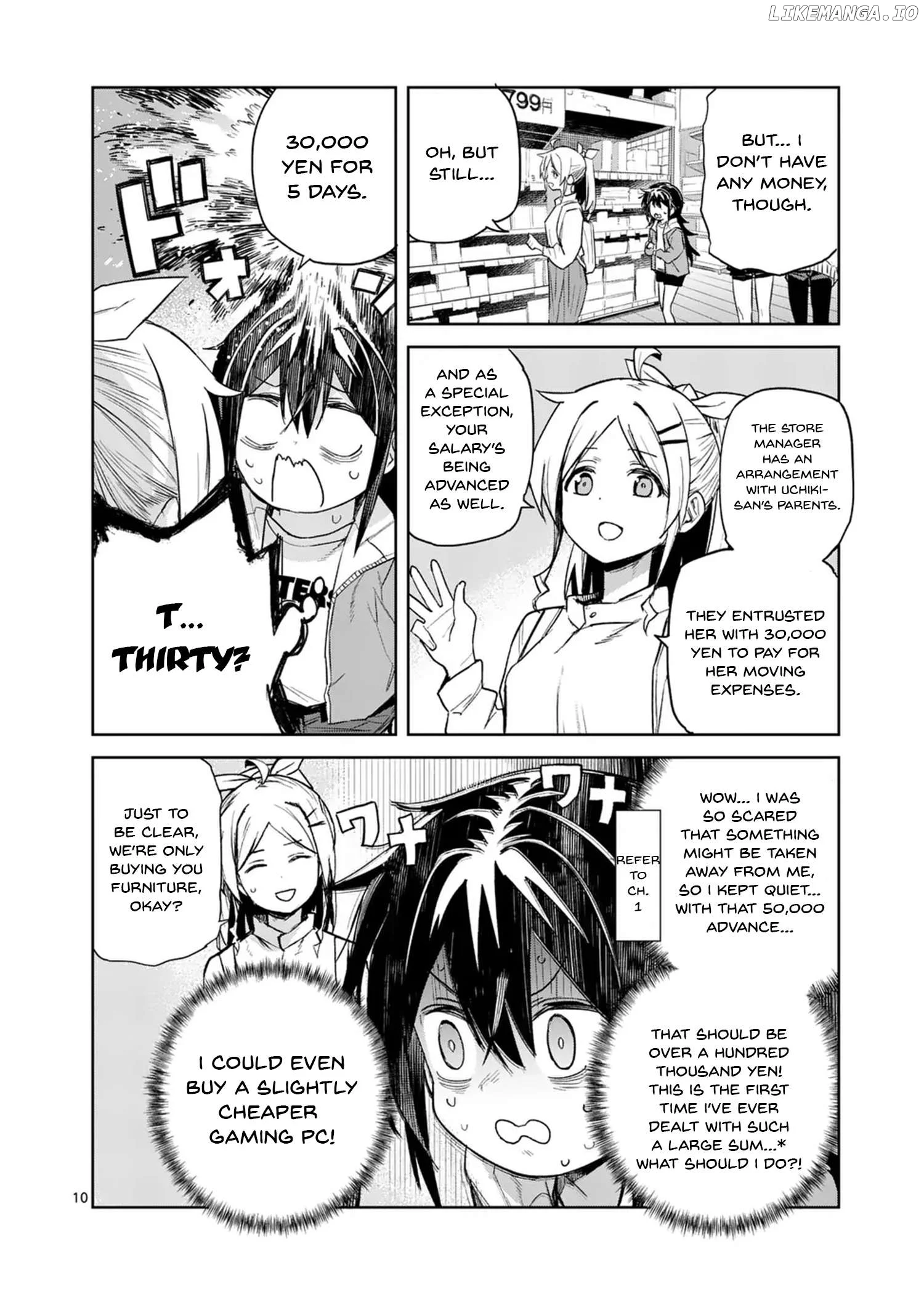 Pan Wo Nameruna! Chapter 7 page 10