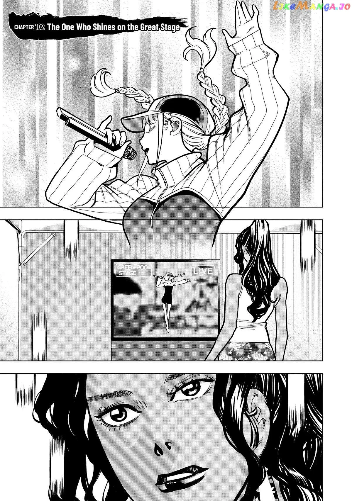 Paripi Koumei Chapter 102 page 1