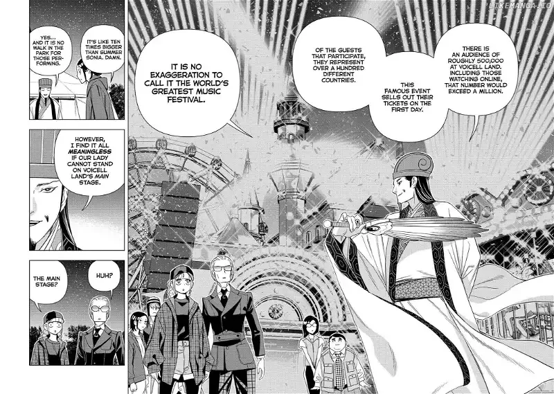 Paripi Koumei Chapter 107 page 13