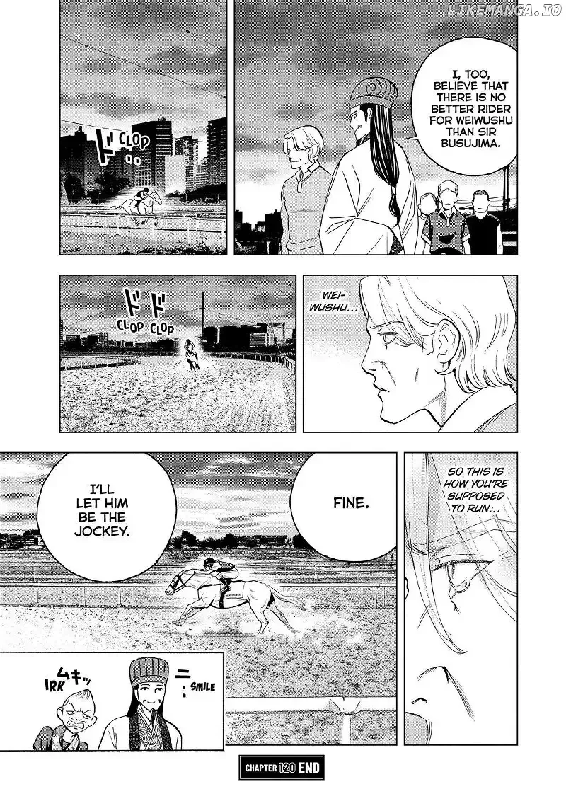Paripi Koumei Chapter 120 page 16
