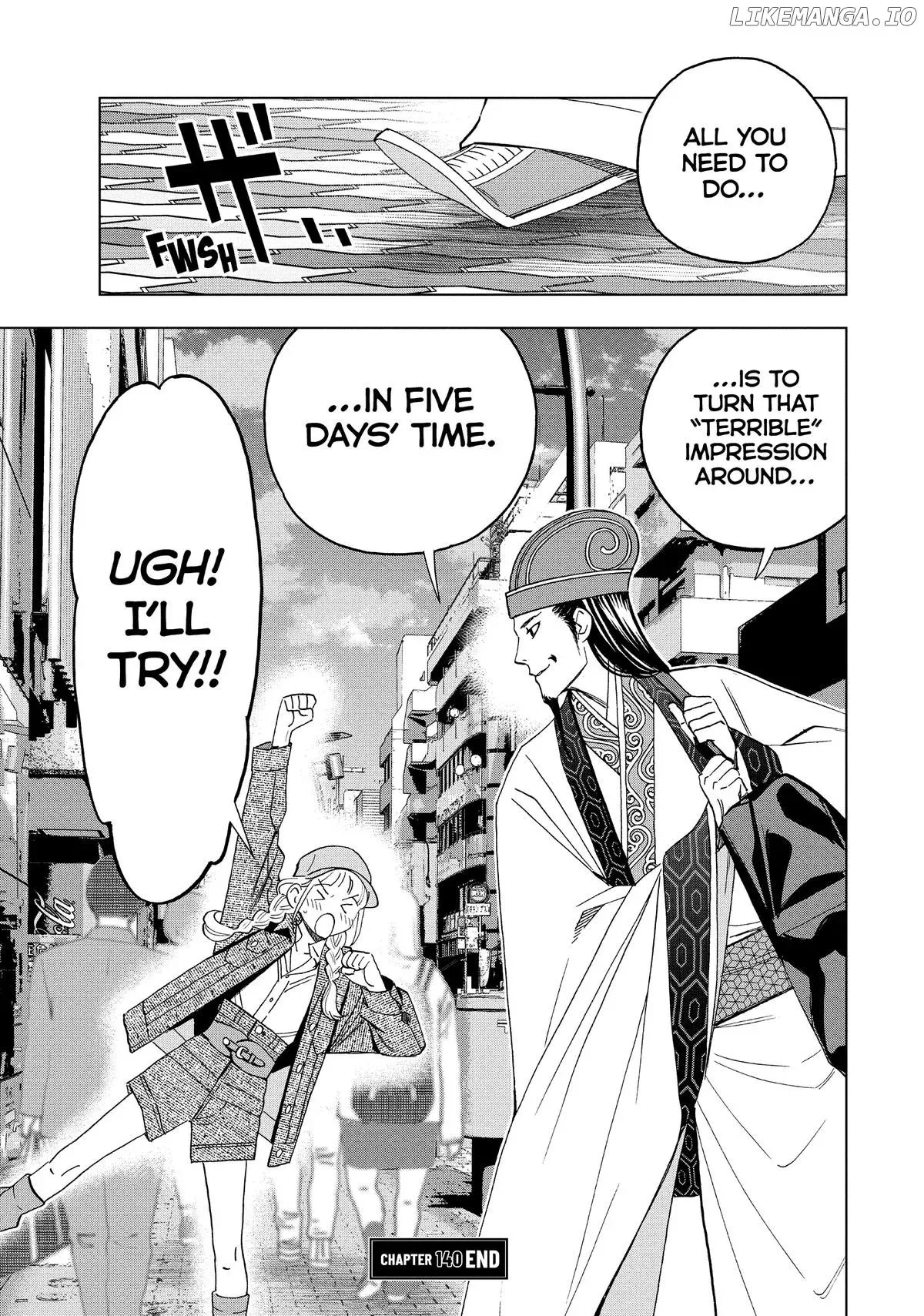 Paripi Koumei Chapter 140 page 18
