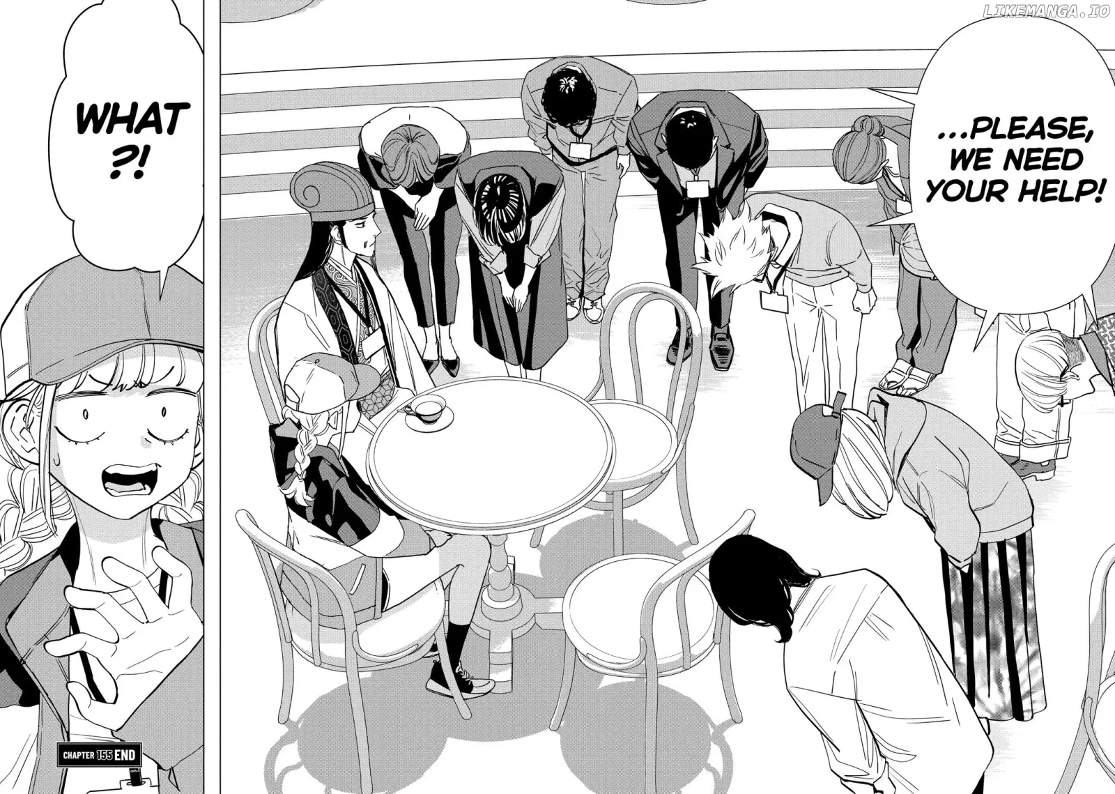 Paripi Koumei Chapter 155 page 16
