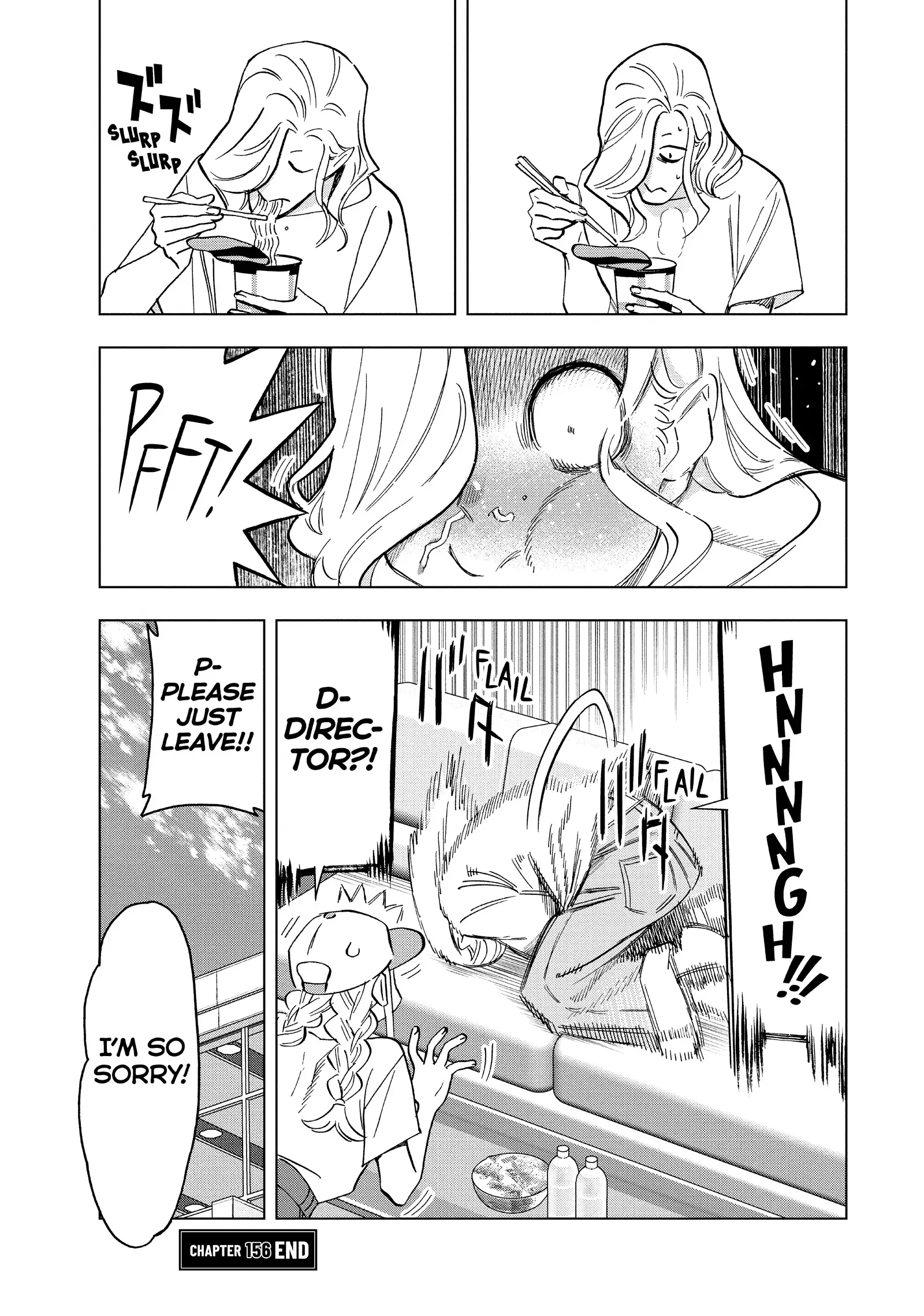 Paripi Koumei Chapter 156 page 21