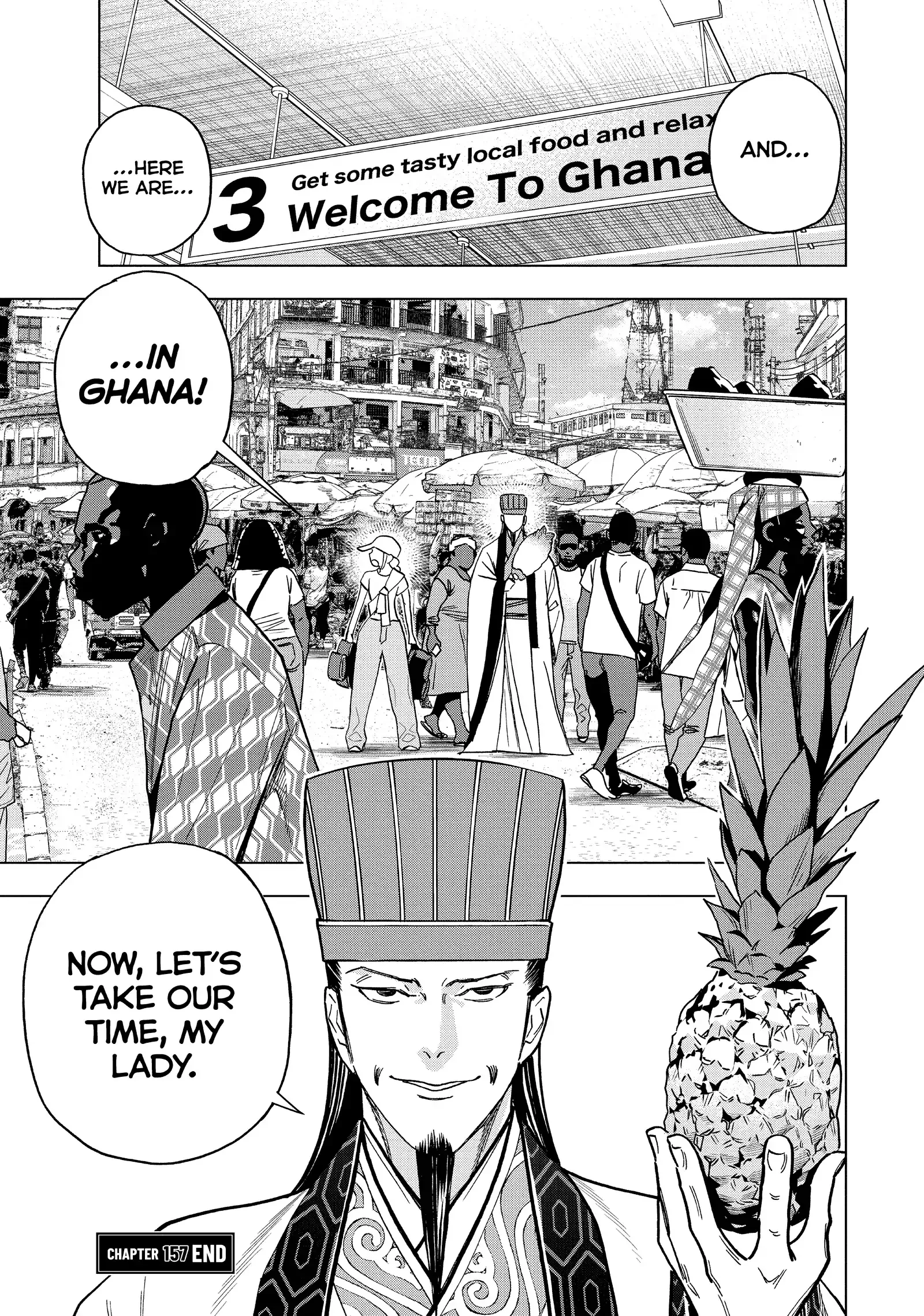 Paripi Koumei Chapter 157 page 17