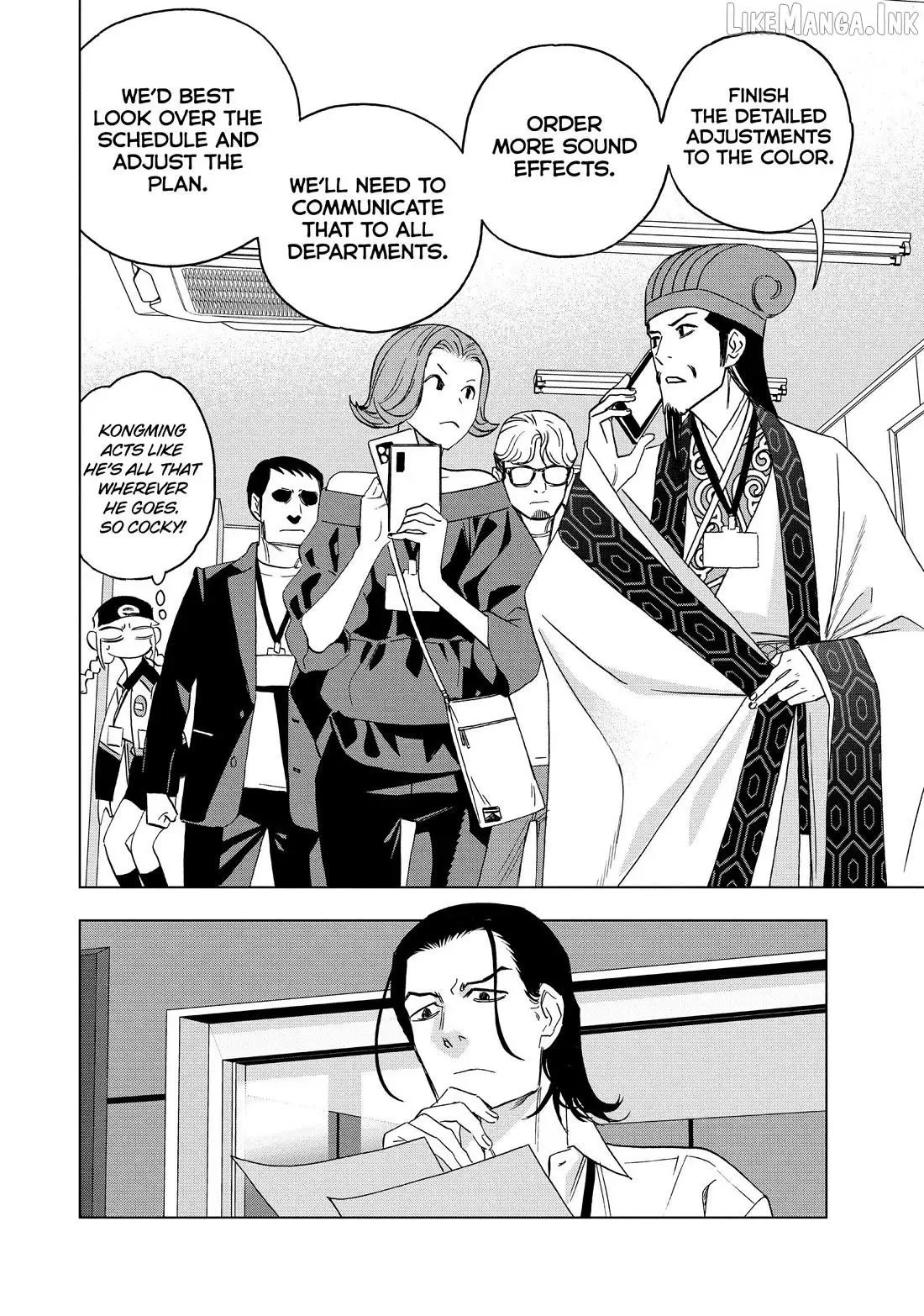 Paripi Koumei Chapter 164 page 8