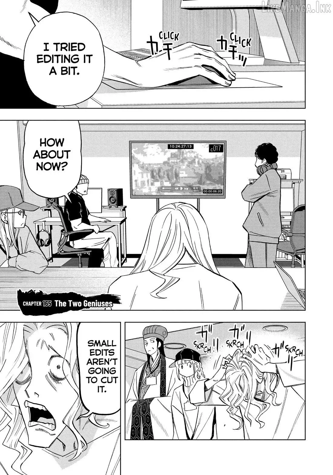 Paripi Koumei Chapter 165 page 1