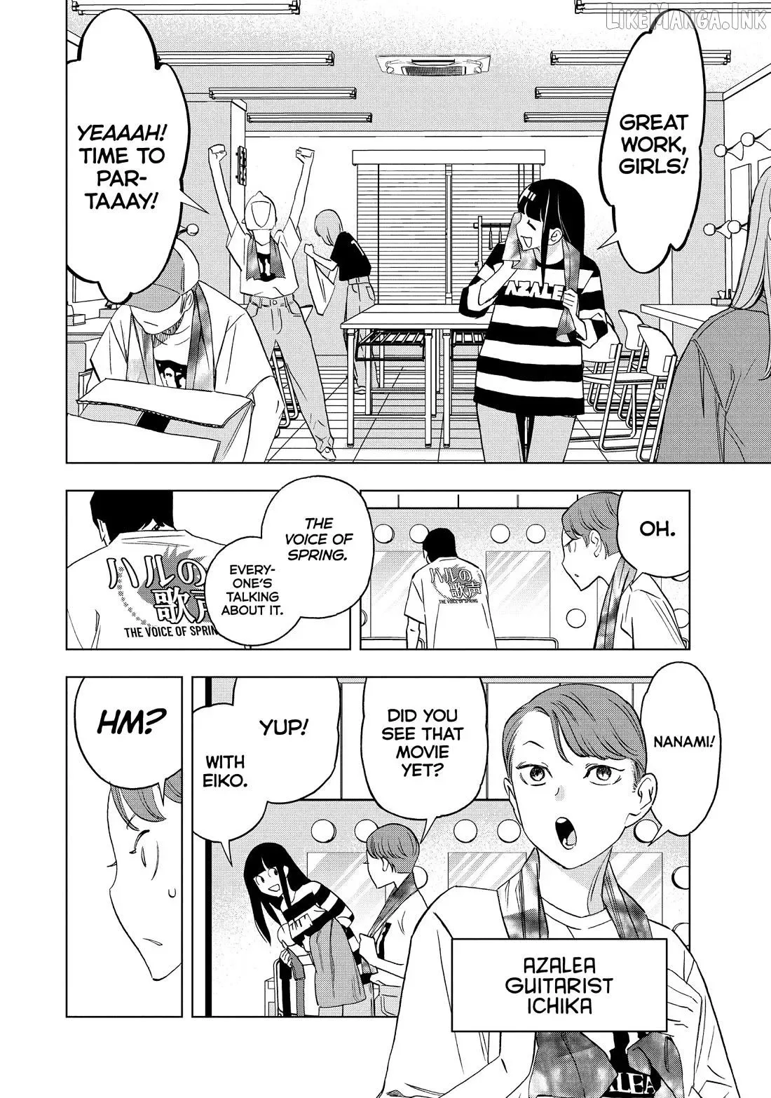Paripi Koumei Chapter 168 page 8