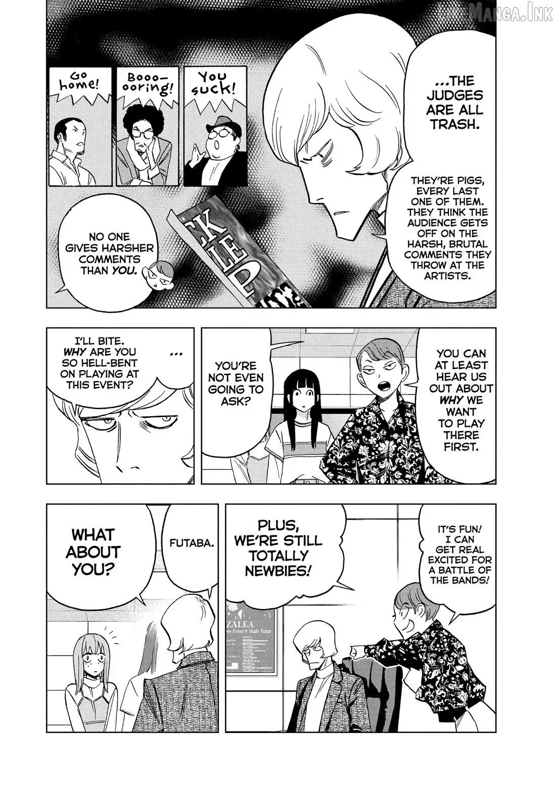 Paripi Koumei Chapter 169 page 8