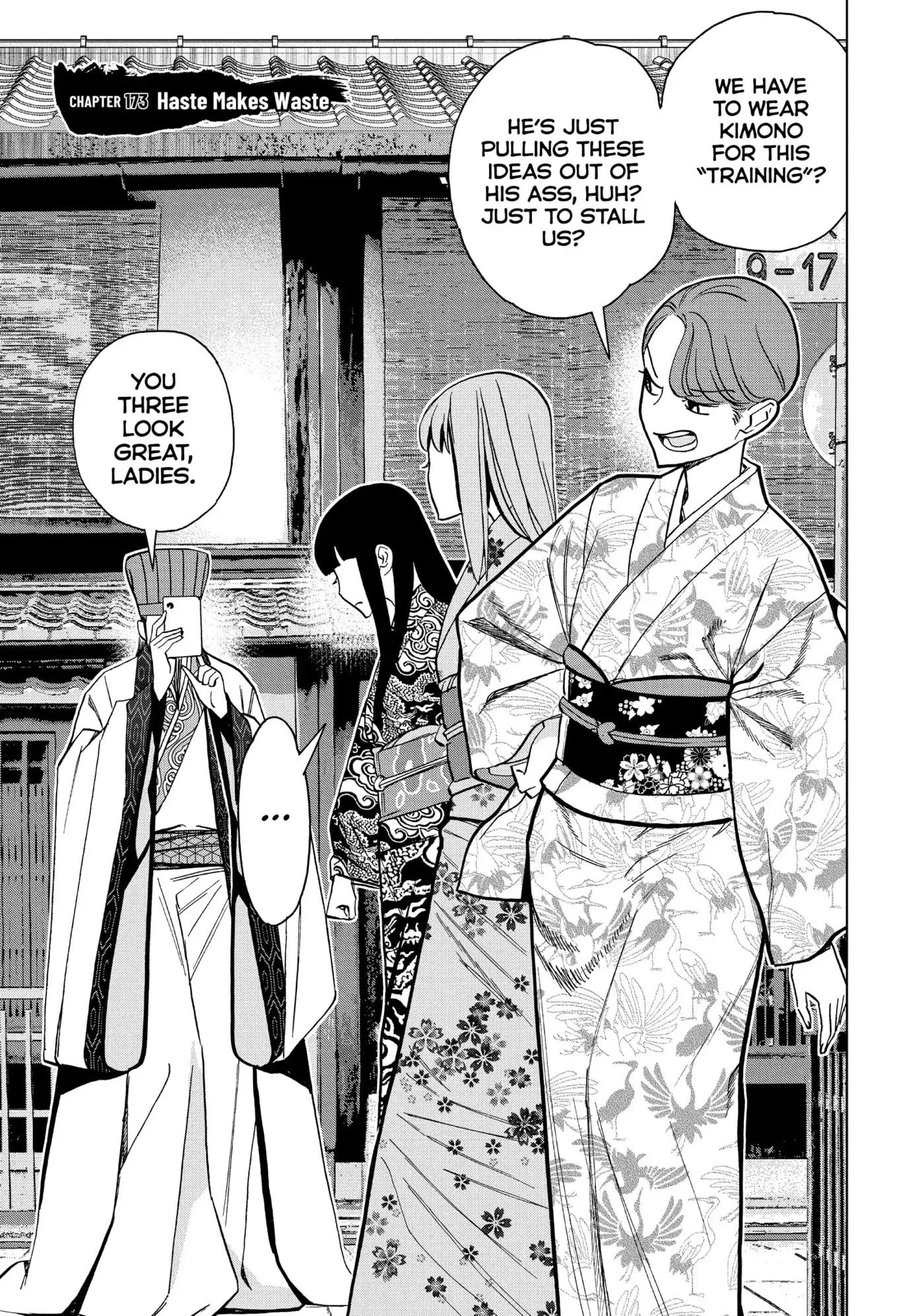Paripi Koumei Chapter 173 page 1