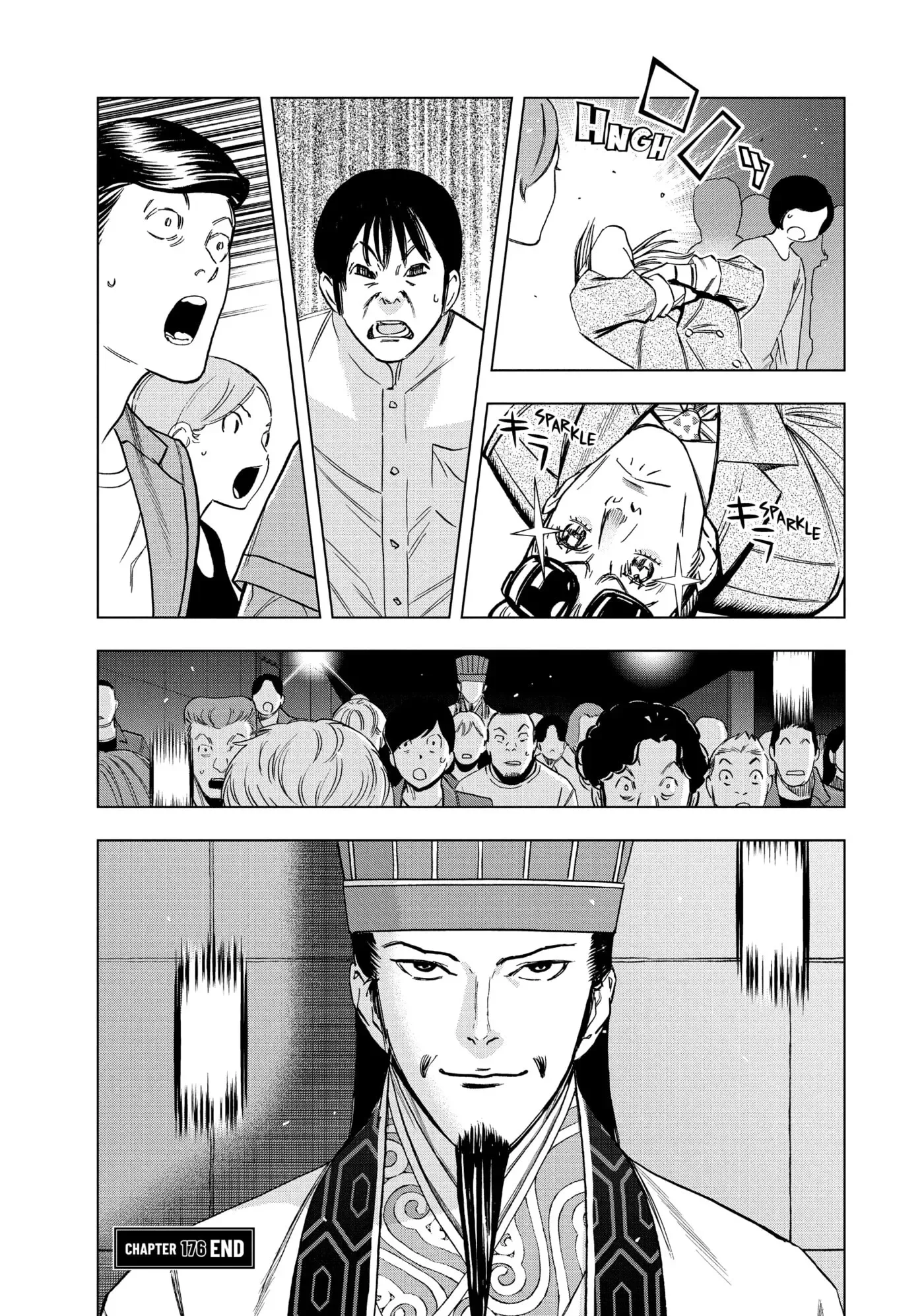 Paripi Koumei Chapter 176 page 17