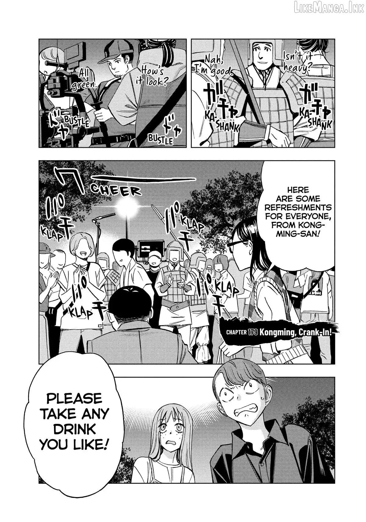 Paripi Koumei Chapter 179 page 1