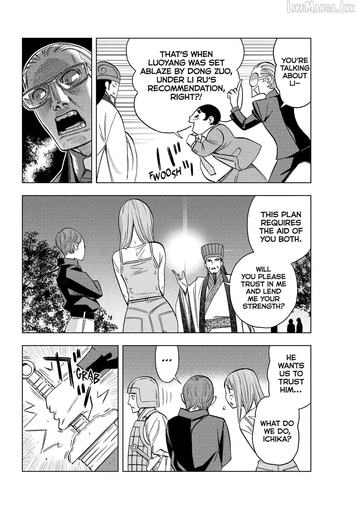 Paripi Koumei Chapter 179 page 4