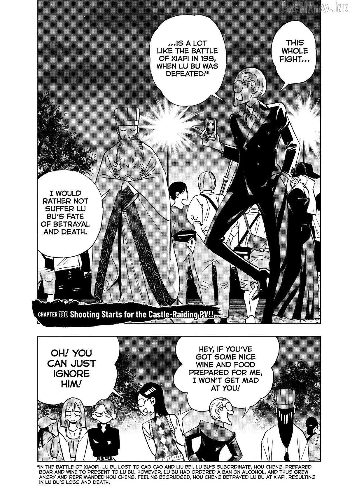 Paripi Koumei Chapter 180 page 1