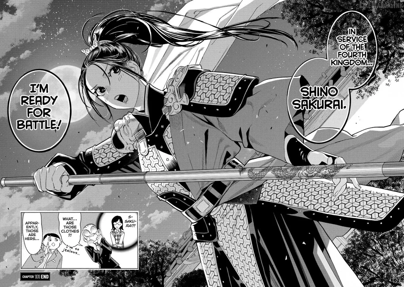 Paripi Koumei Chapter 181 page 16