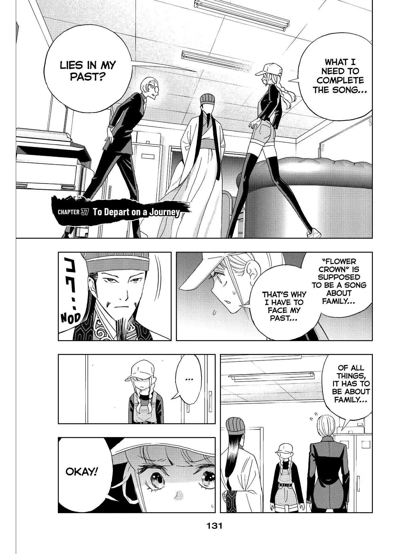 Paripi Koumei Chapter 37 page 1