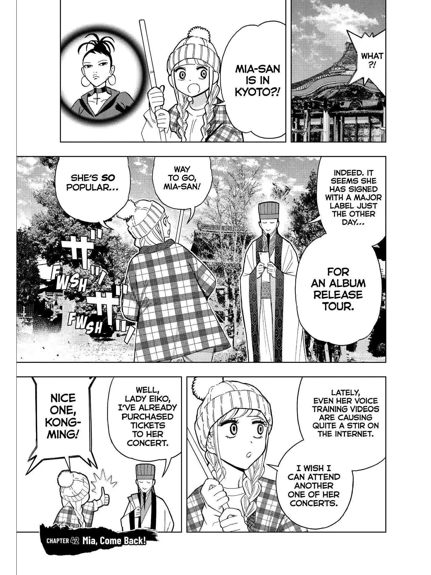 Paripi Koumei Chapter 42 page 1