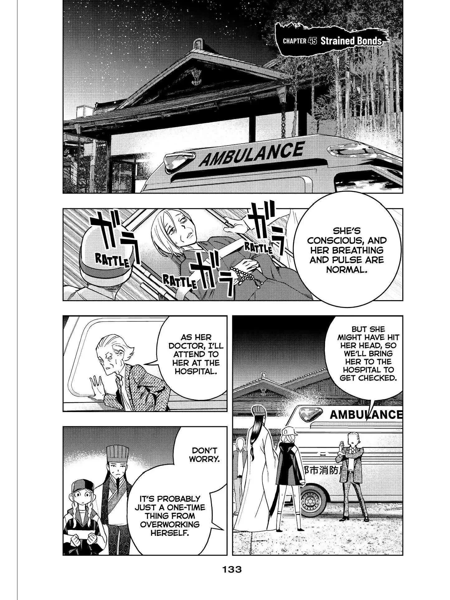 Paripi Koumei Chapter 45 page 1