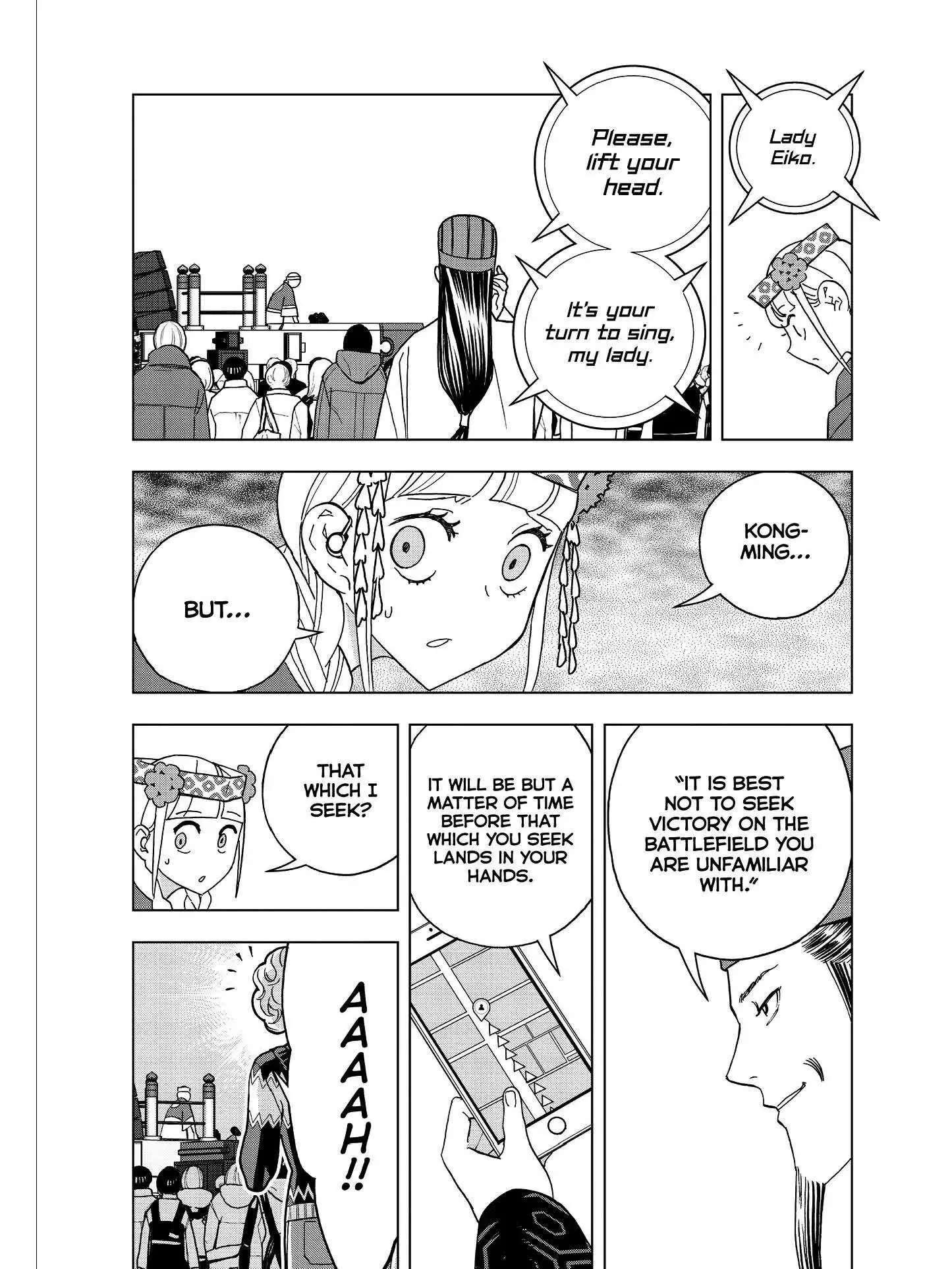Paripi Koumei Chapter 54 page 11