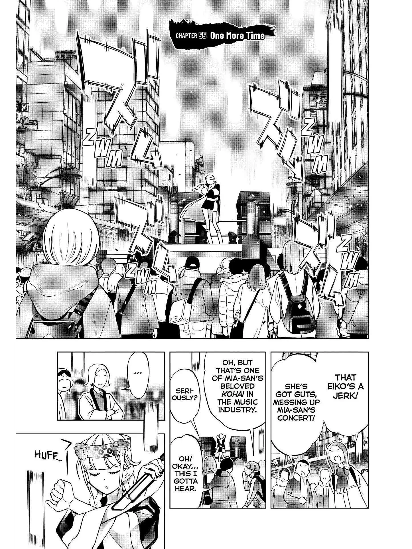 Paripi Koumei Chapter 55 page 1