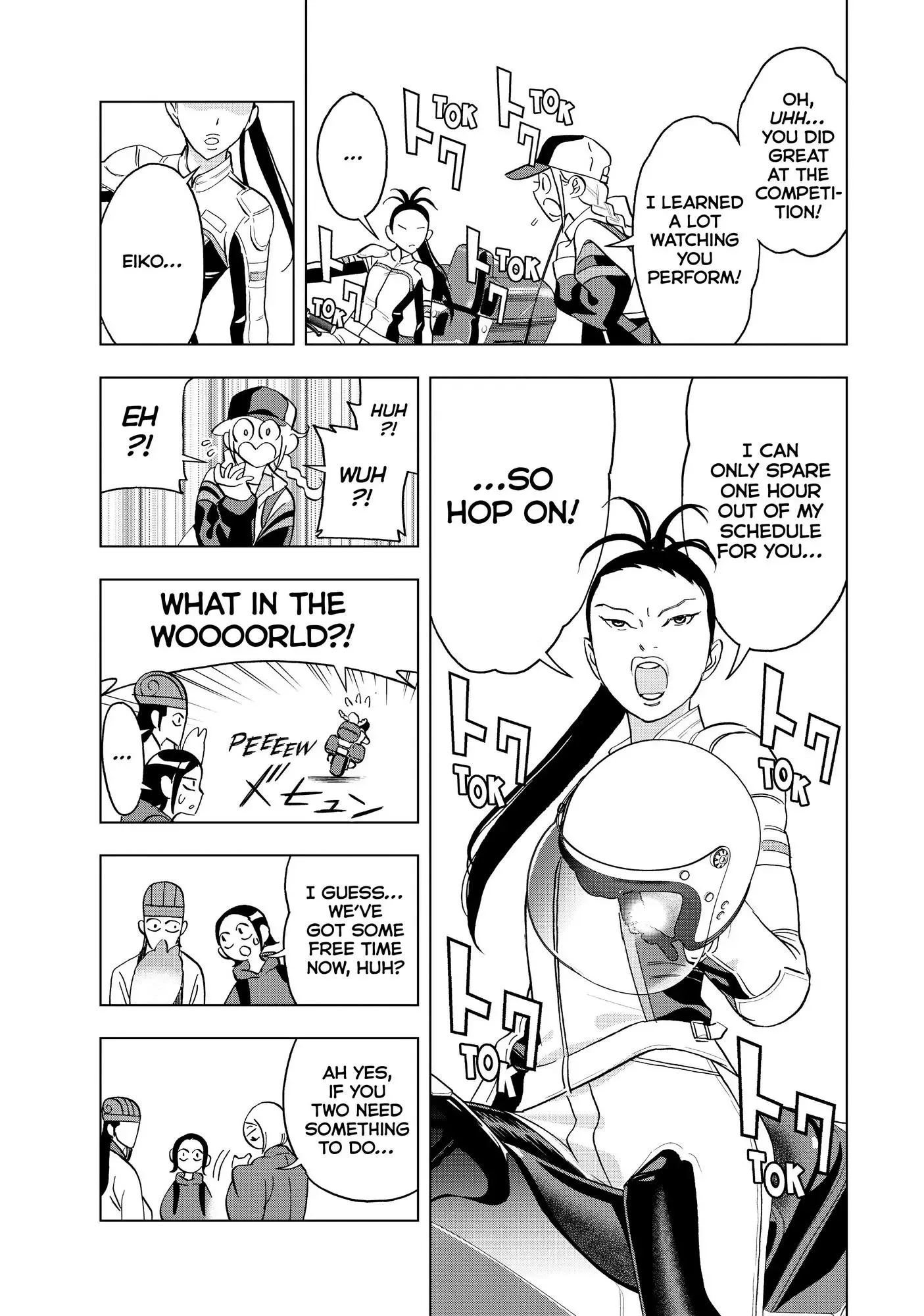 Paripi Koumei Chapter 58 page 4