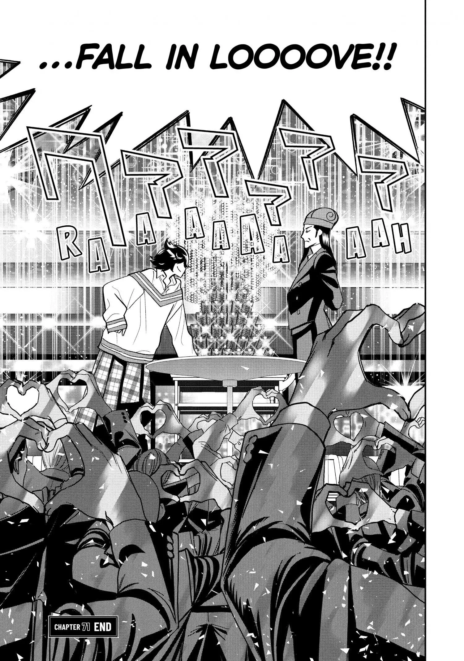 Paripi Koumei Chapter 71 page 17