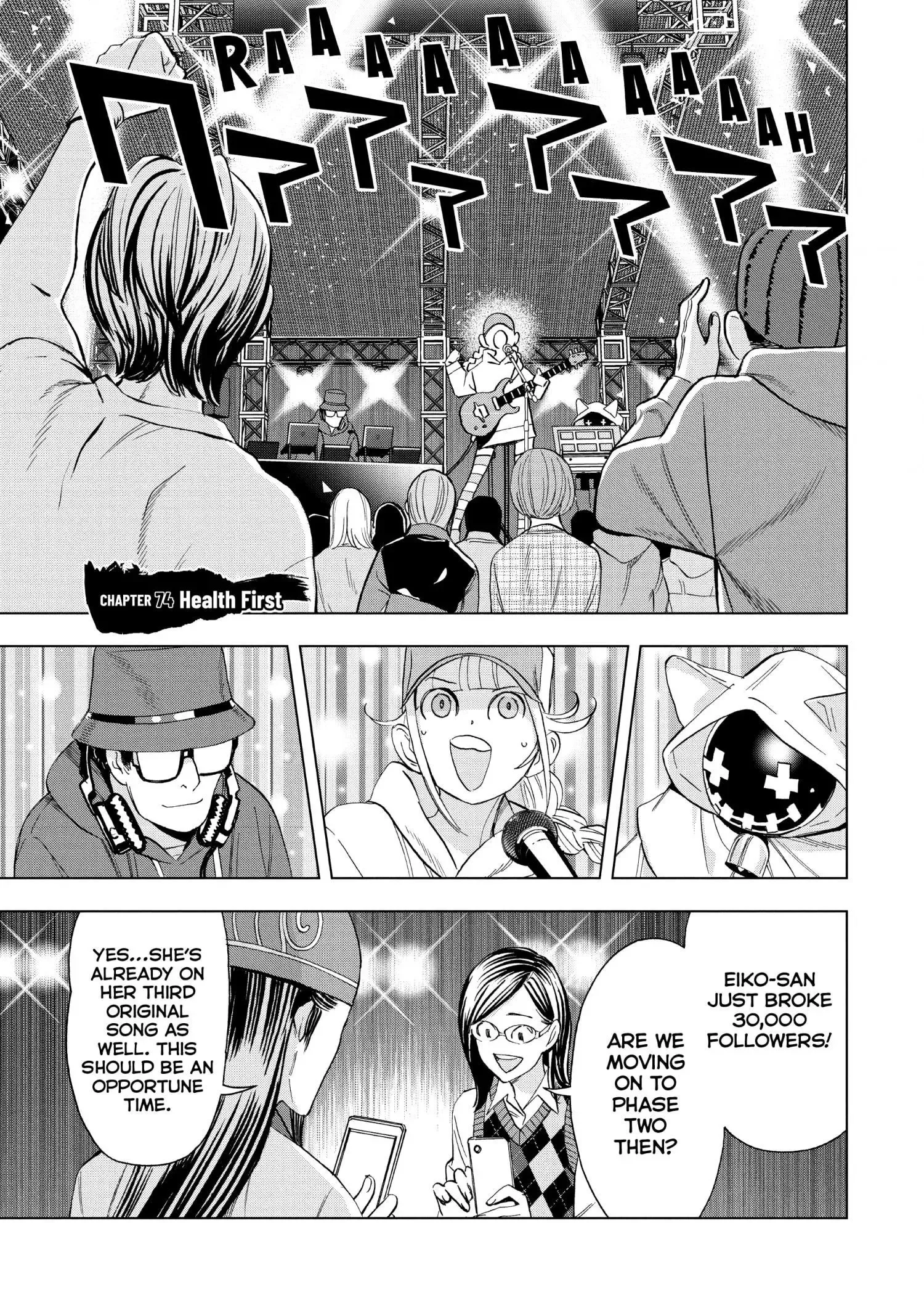 Paripi Koumei Chapter 74 page 2