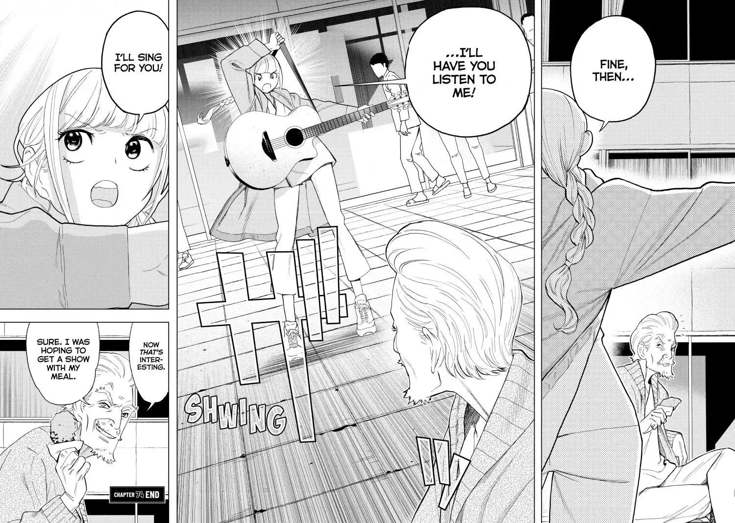 Paripi Koumei Chapter 74 page 17
