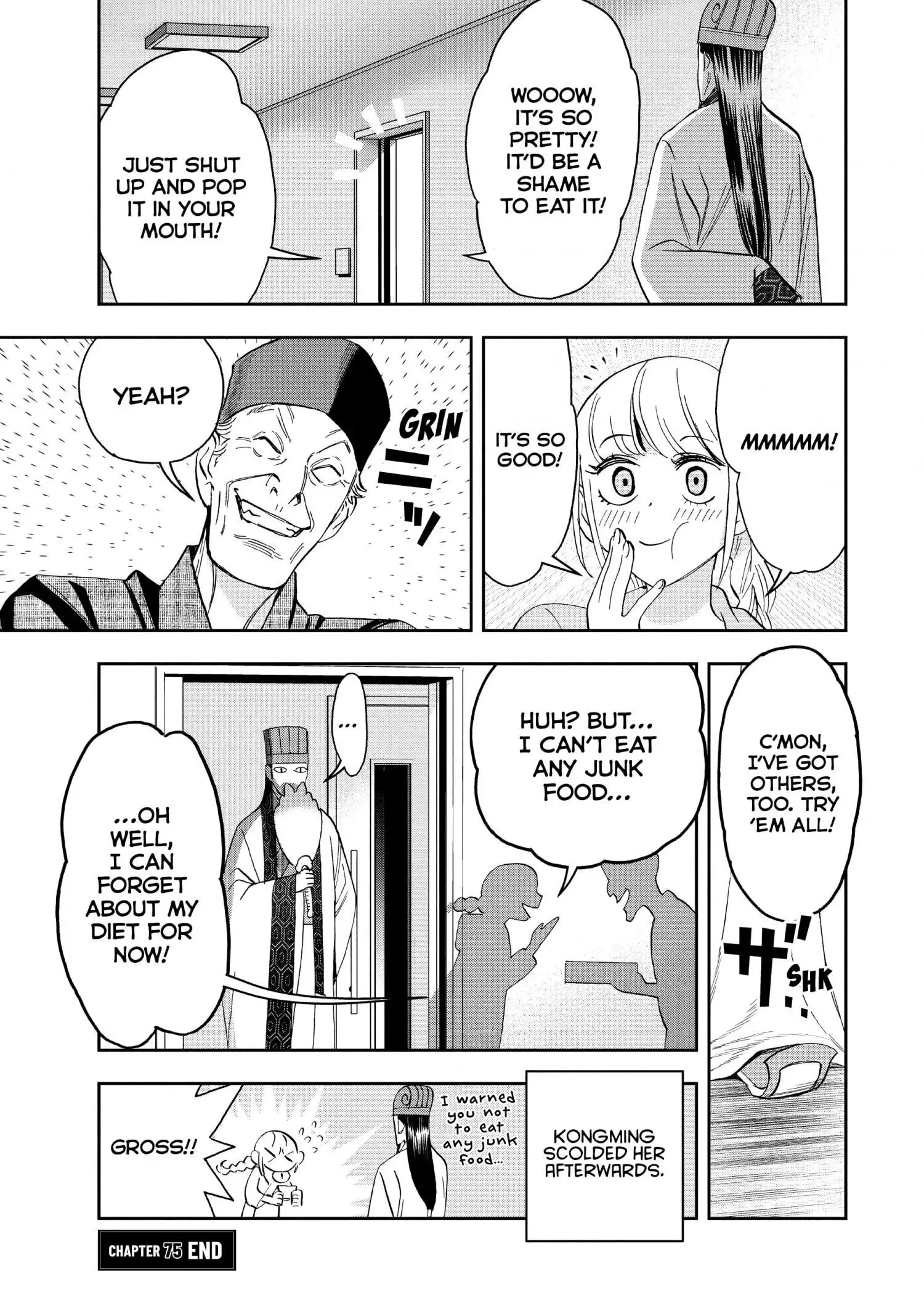 Paripi Koumei Chapter 75 page 17