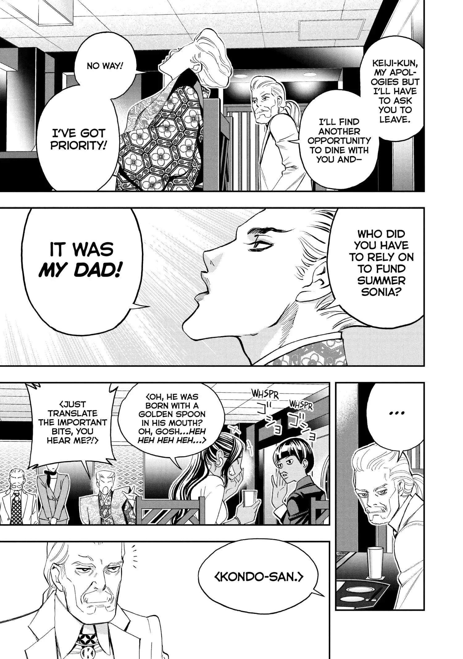 Paripi Koumei Chapter 76 page 15