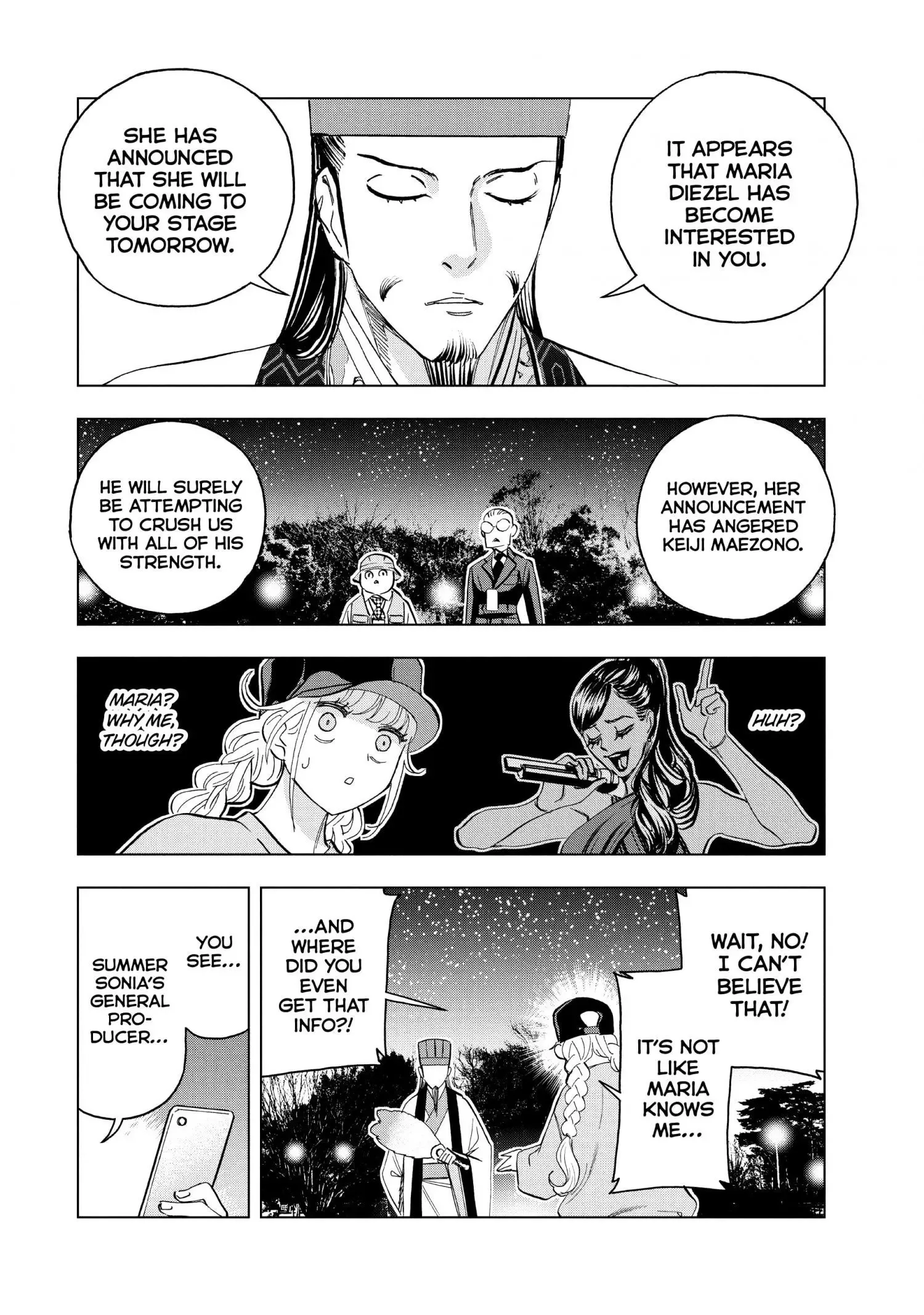 Paripi Koumei Chapter 79 page 15