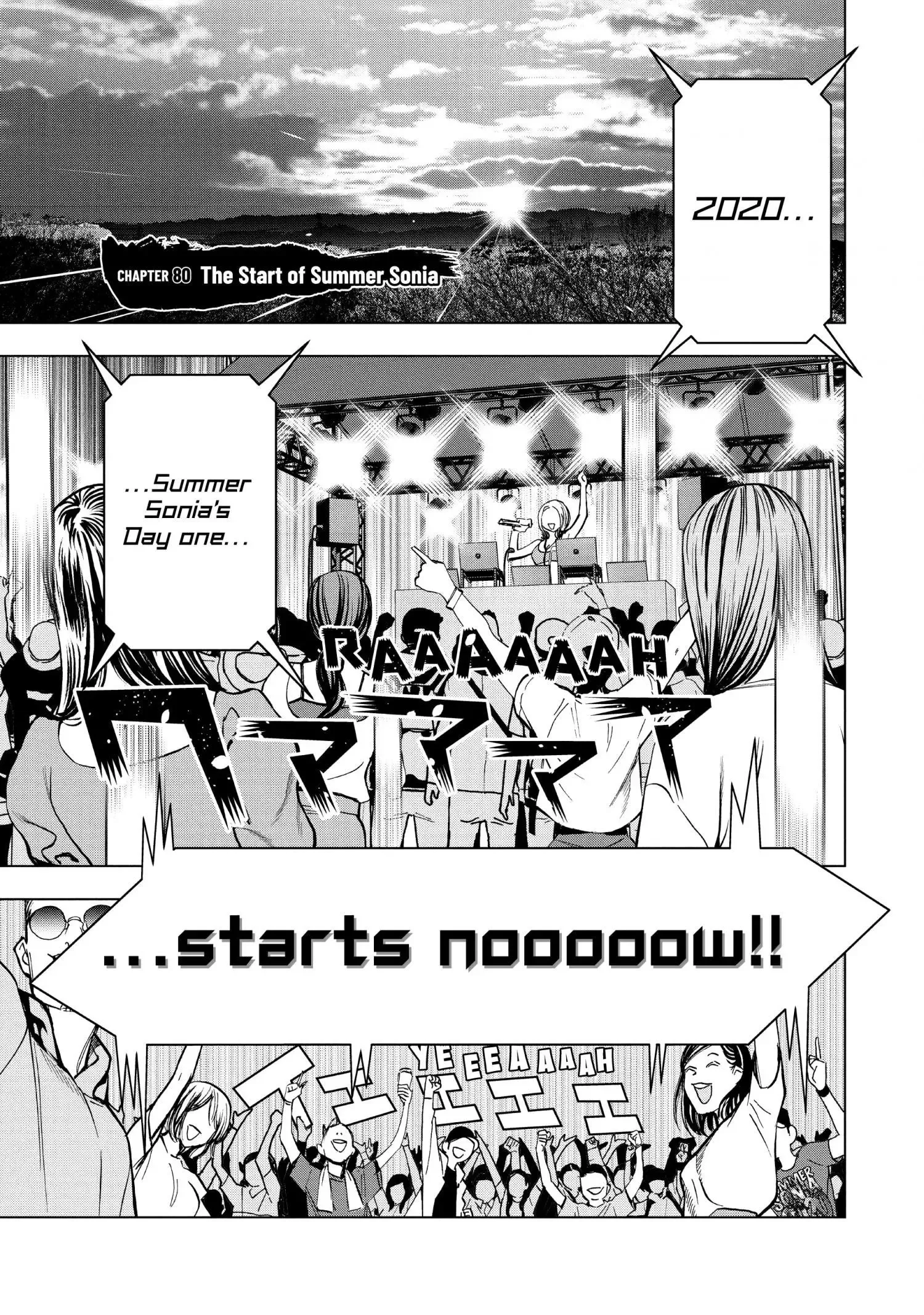 Paripi Koumei Chapter 80 page 2